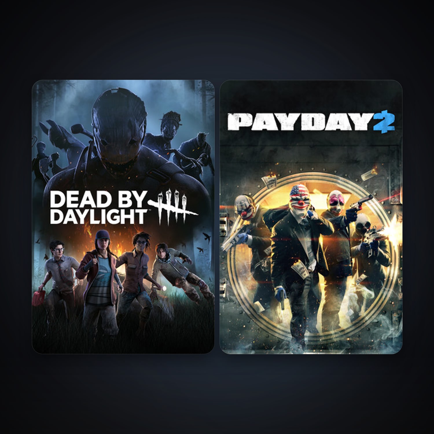 PAYDAY 2 + Dead by Daylight, 2 games, clean — HabibiAccounts