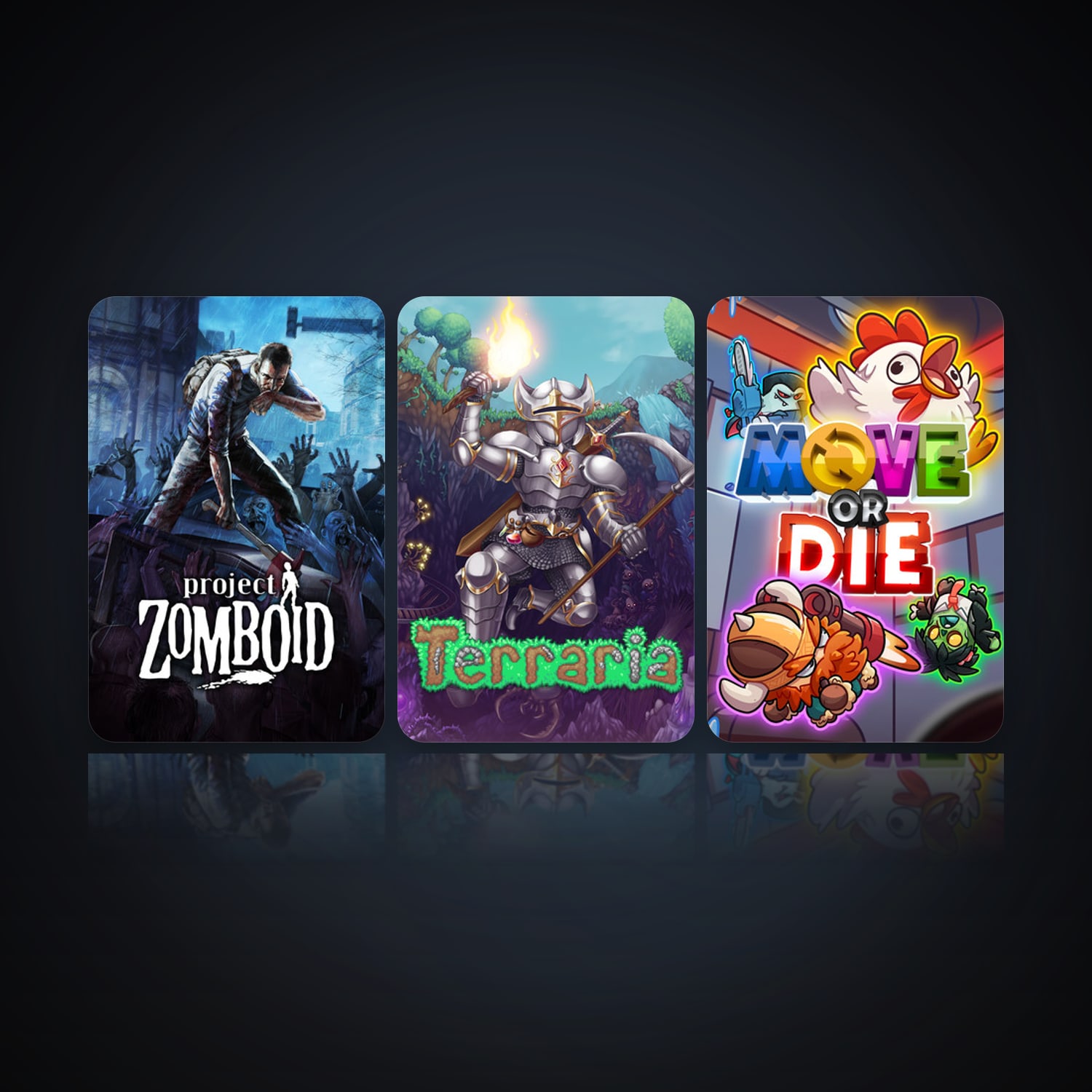Project Zomboid & Terraria — HabibiAccounts