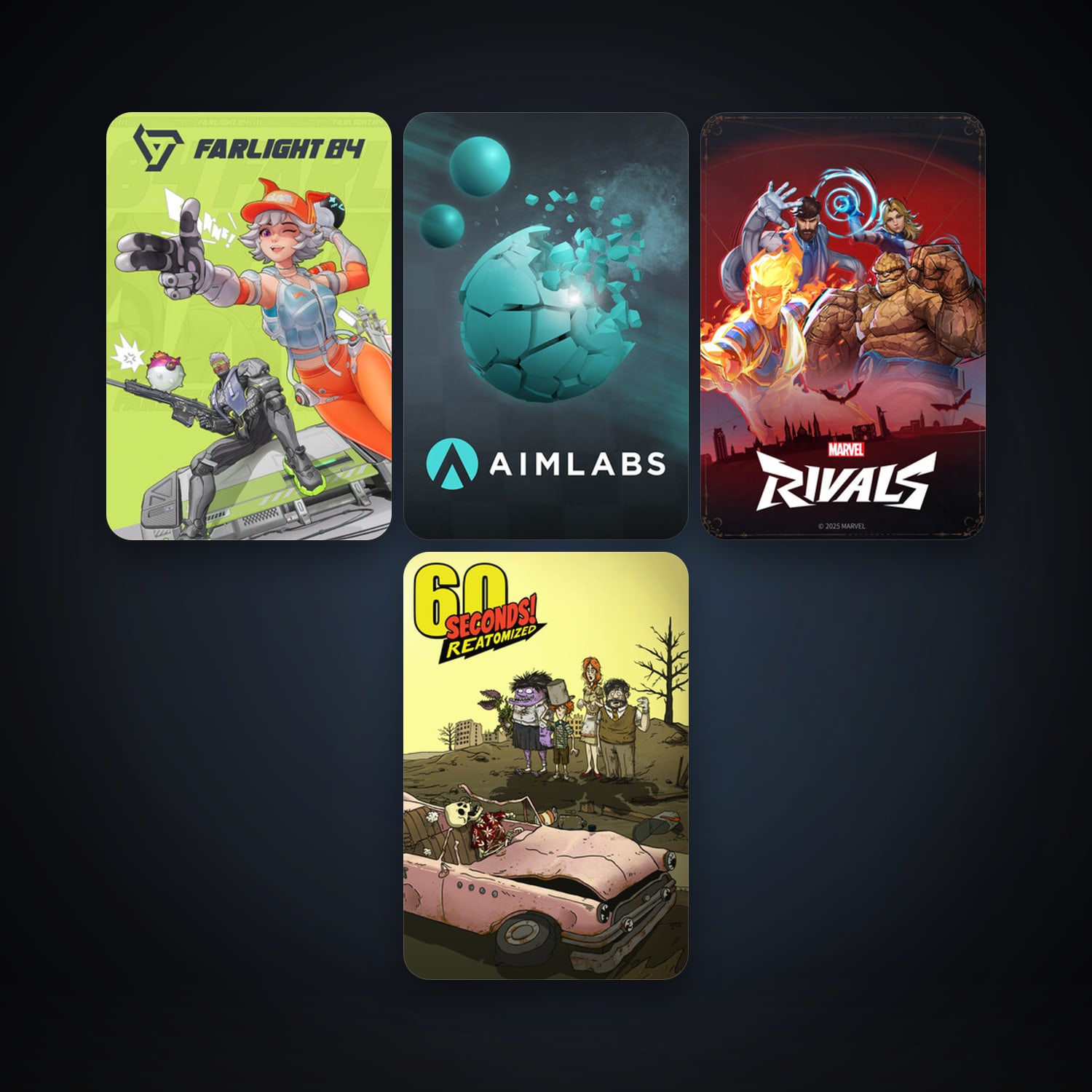 Stardew Valley + Aimlabs, 5 games, clean — HabibiAccounts