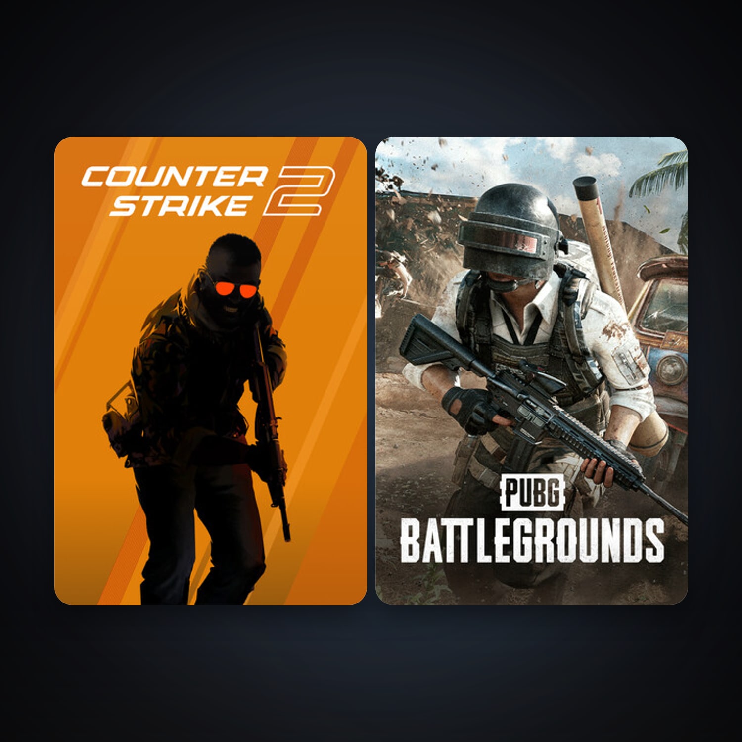 CS2 Prime + PUBG: BATTLEGROUNDS, 3 games, clean — HabibiAccounts