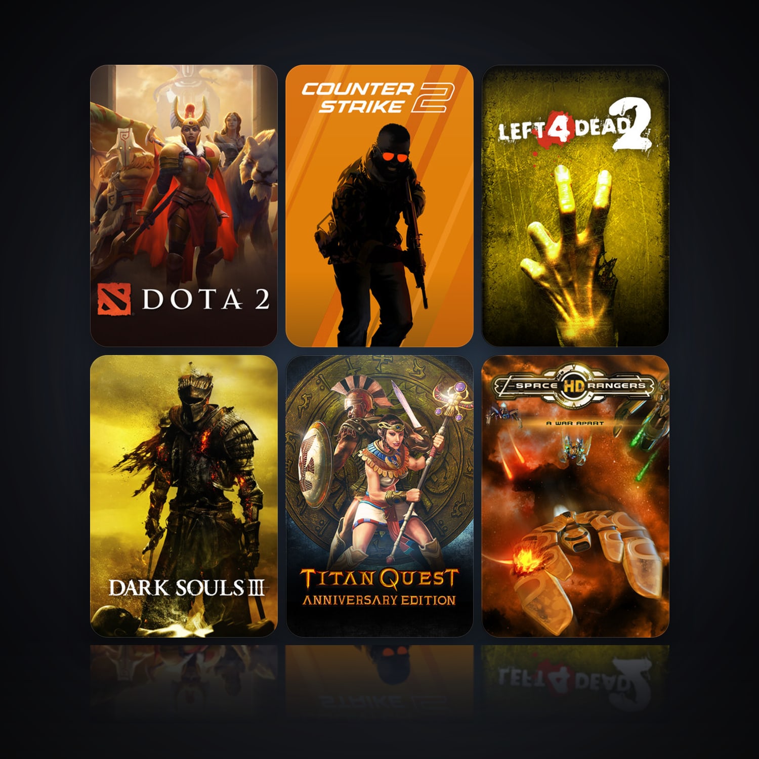 هالحساب ستيم فلين، Left 4 Dead 2 وDota 2، 34 لعبة، لفل 11، صامد واضح — HabibiAccounts