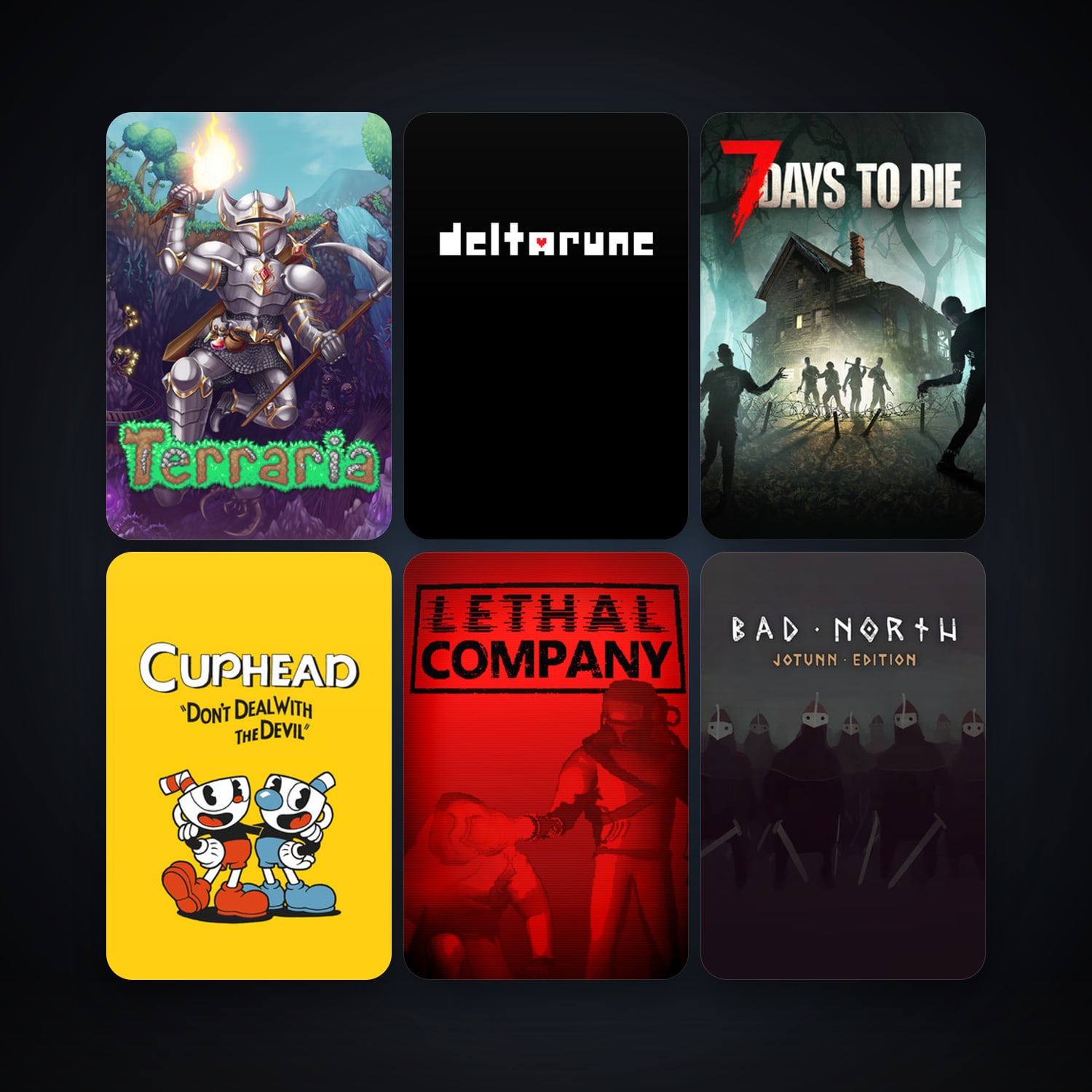 Terraria + 7 Days to Die, 39 games, clean — HabibiAccounts
