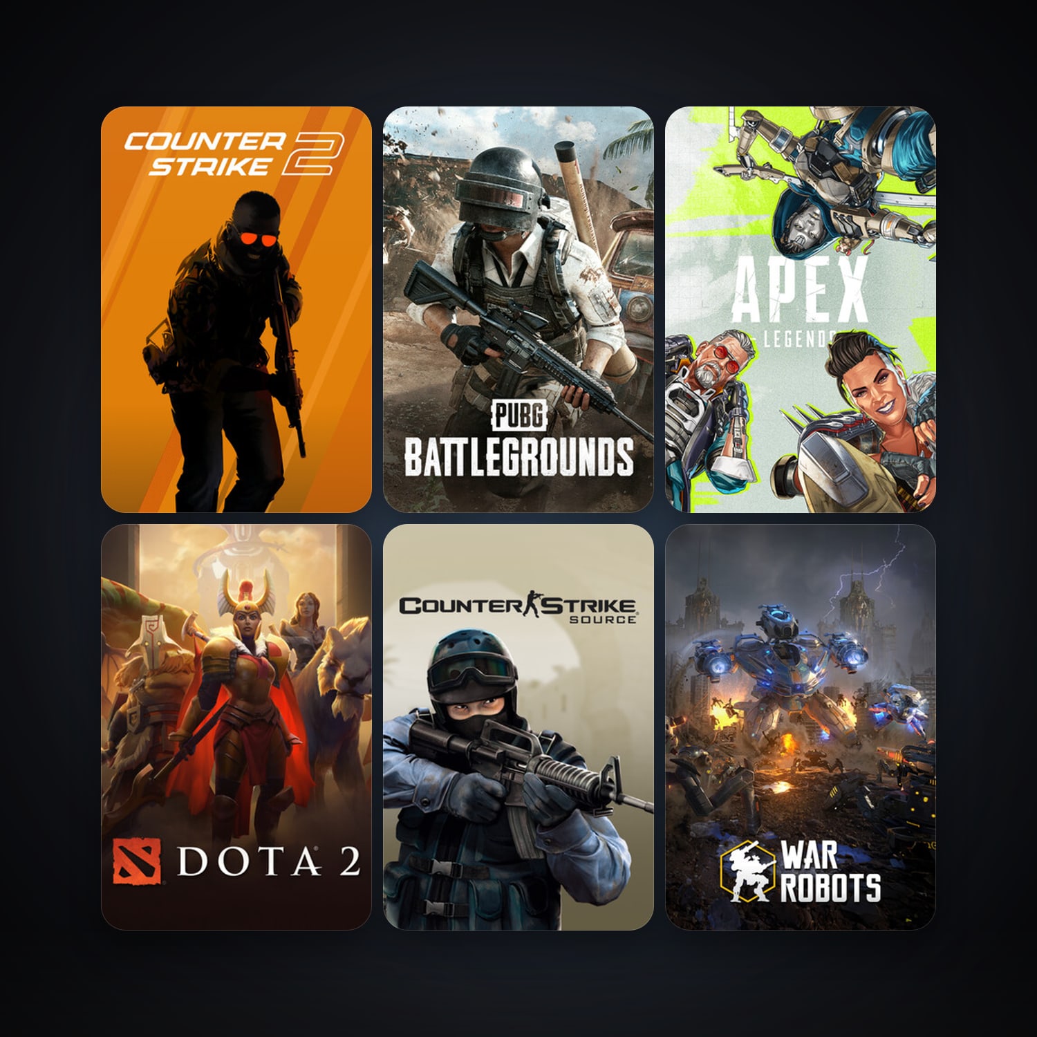 Counter-Strike: Source + Dota 2, 17 games, Steam 10, clean — HabibiAccounts