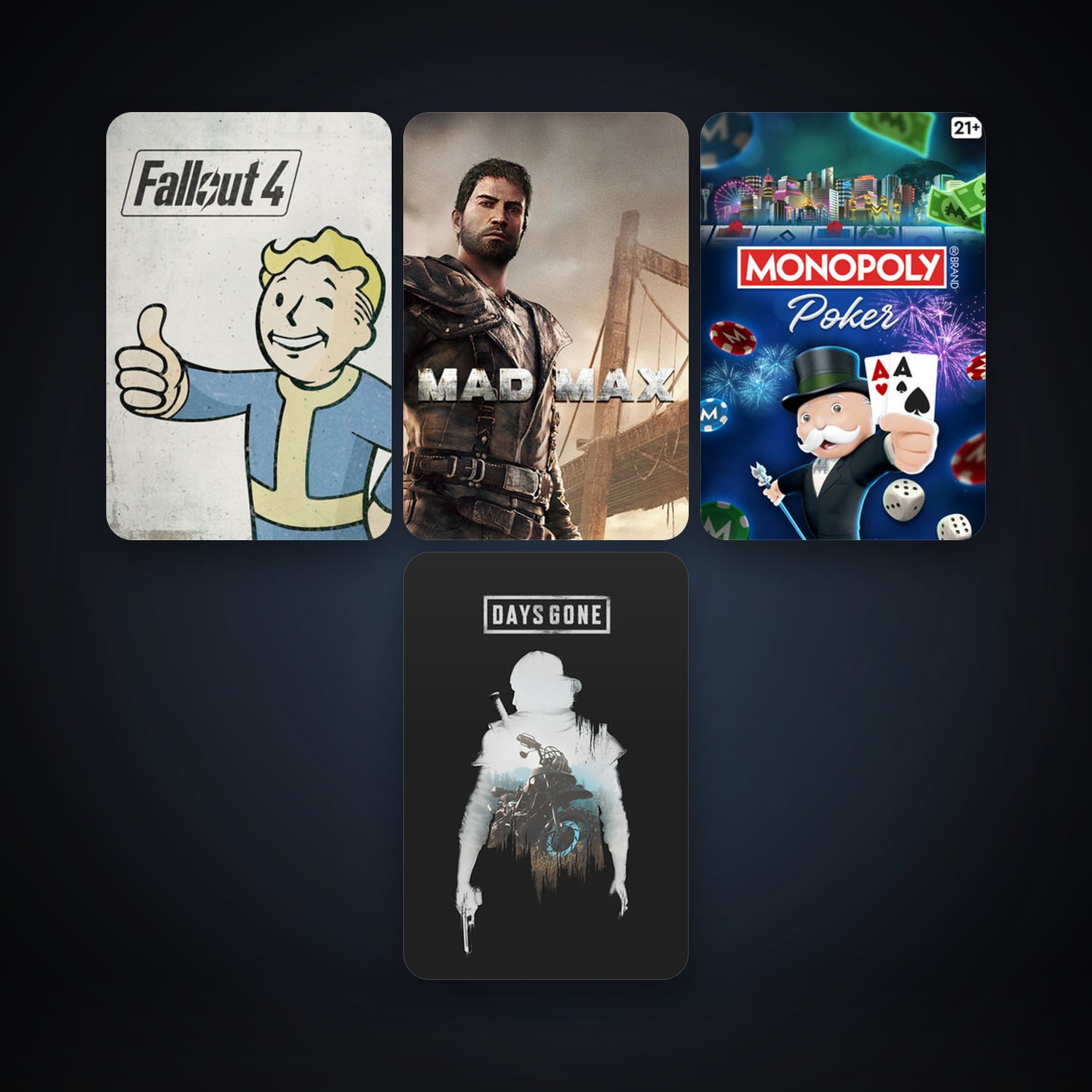 Fallout 4 & Mad Max | Clean — HabibiAccounts
