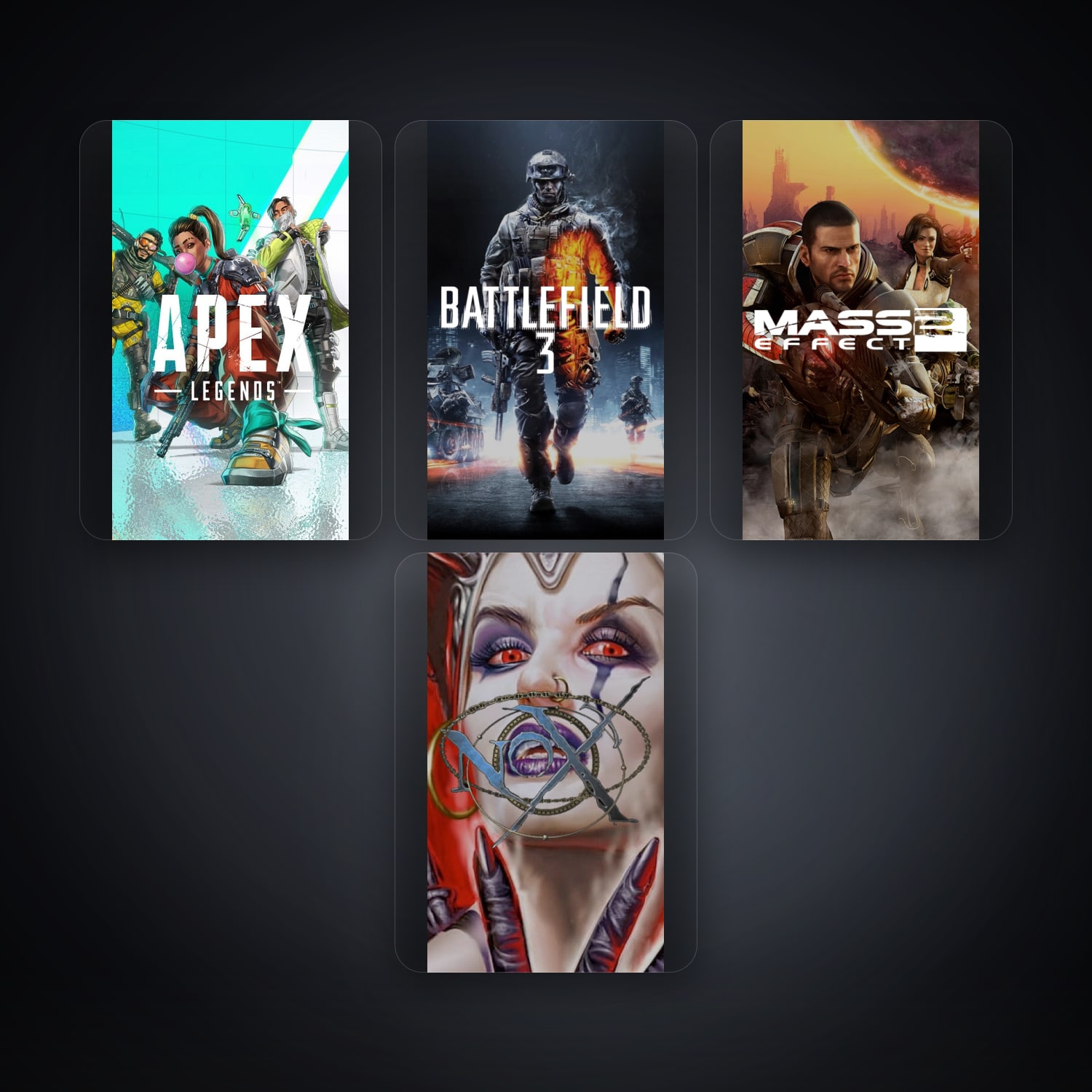 EA Apex Legends + Battlefield 3 — HR — 5 games — HabibiAccounts
