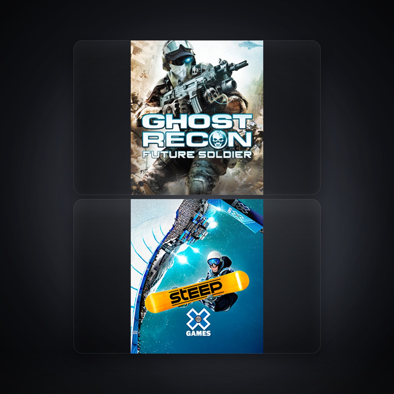 Ubisoft Tom Clancy's Ghost Recon Future Soldier + STEEP — AU — HabibiAccounts