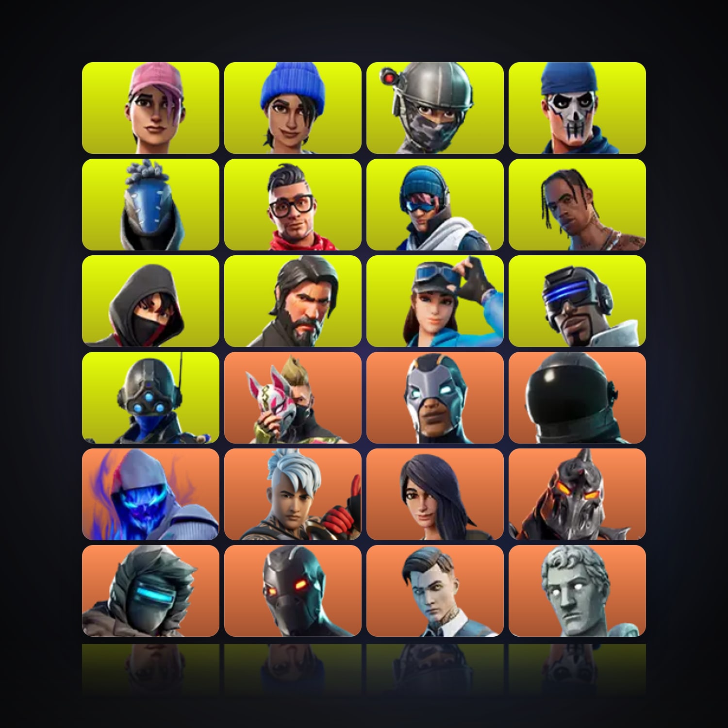 Fortnite | 116 Skins | 300 V-Bucks | Level 1737 | 300 Wins — HabibiAccounts