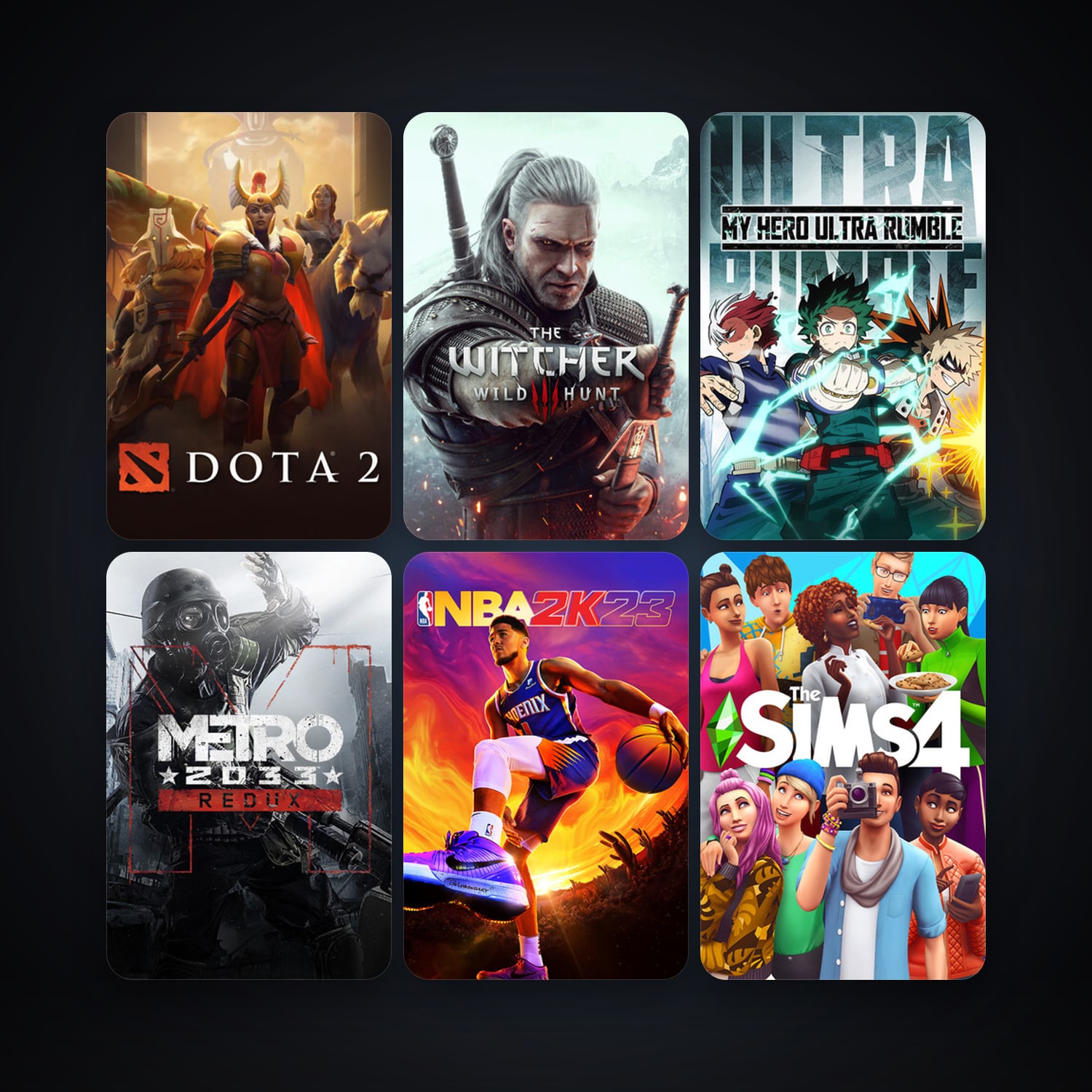 Dota 2 + Metro 2033 Redux, 10 games, clean — HabibiAccounts