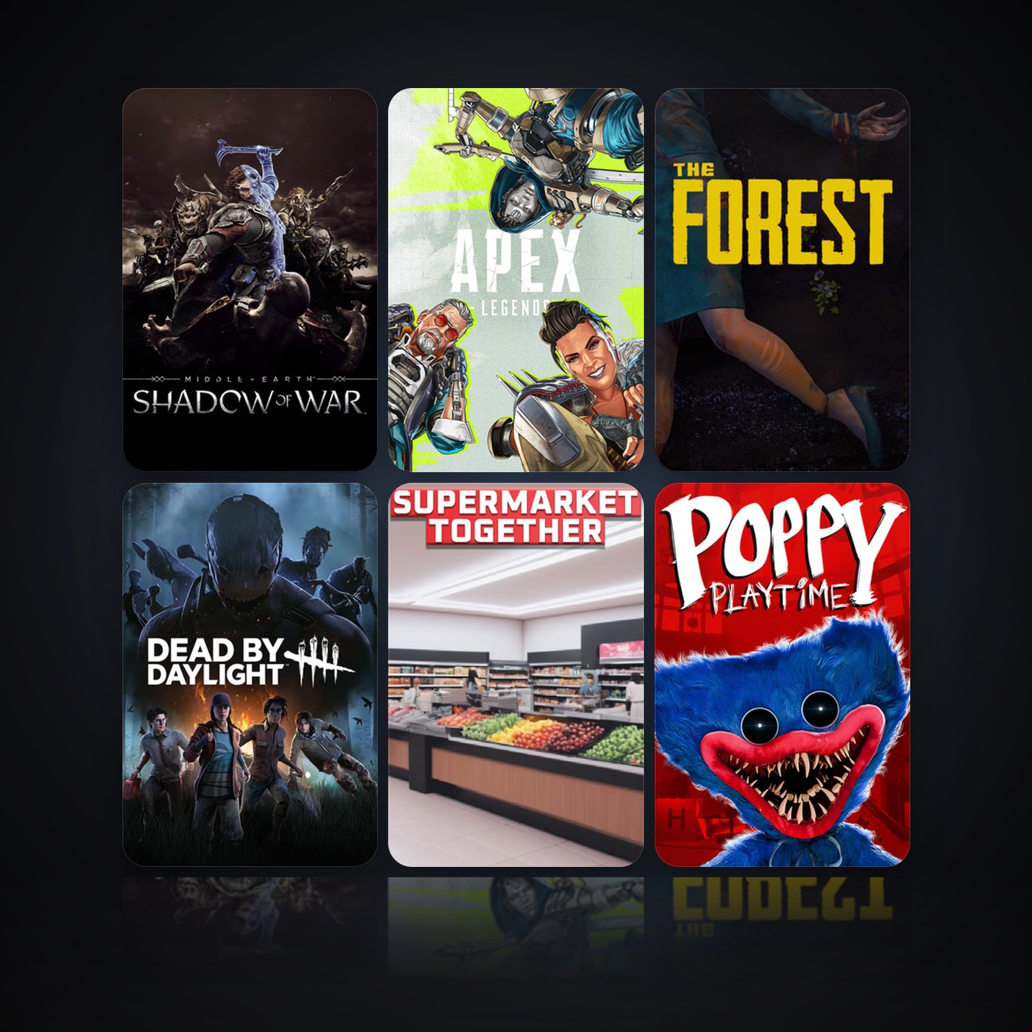Middle-earth: Shadow of War & Apex Legends | 12 Games | Clean — HabibiAccounts