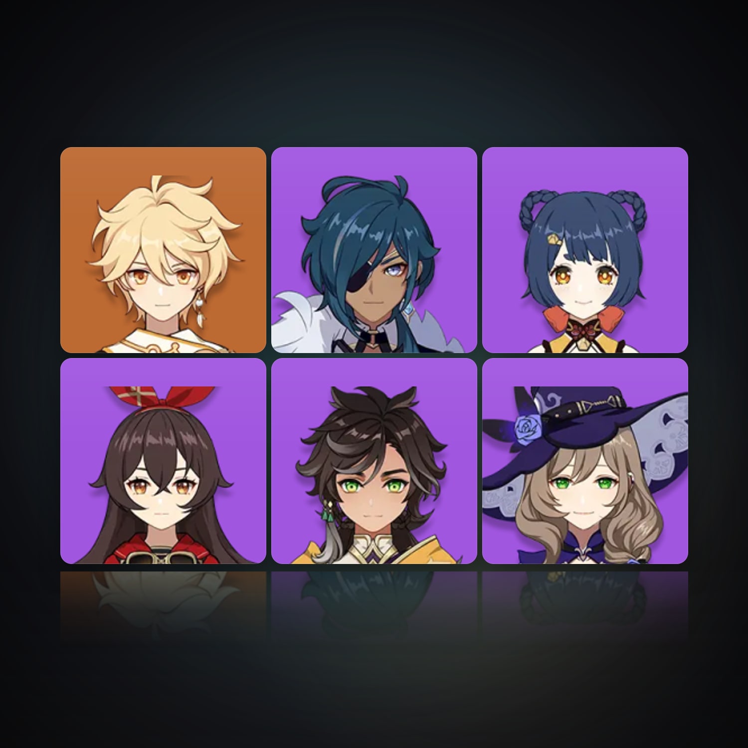 Genshin Impact | AR 11 | 6 Chars — HabibiAccounts