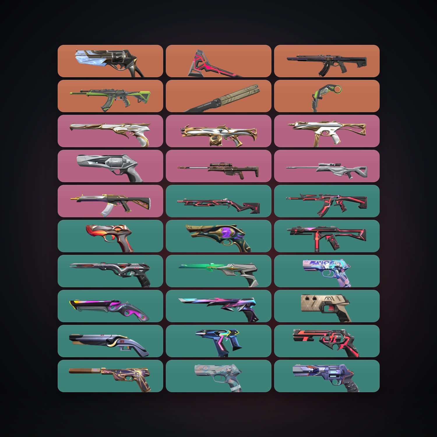 EU Diamond 1 locker — 3 knives, 48 skins, lvl 468 — HabibiAccounts