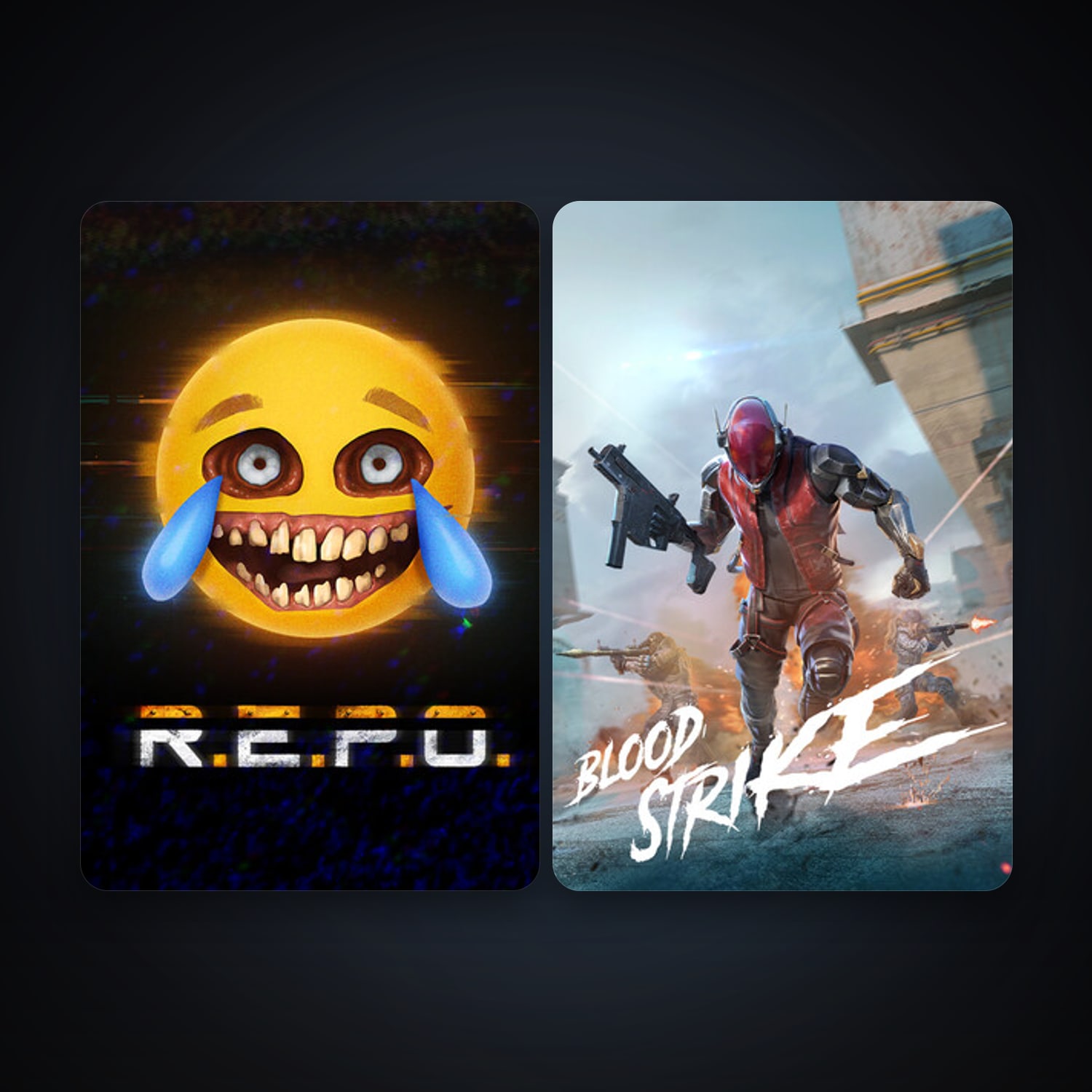 Blood Strike + R.E.P.O., 6 games, clean — HabibiAccounts
