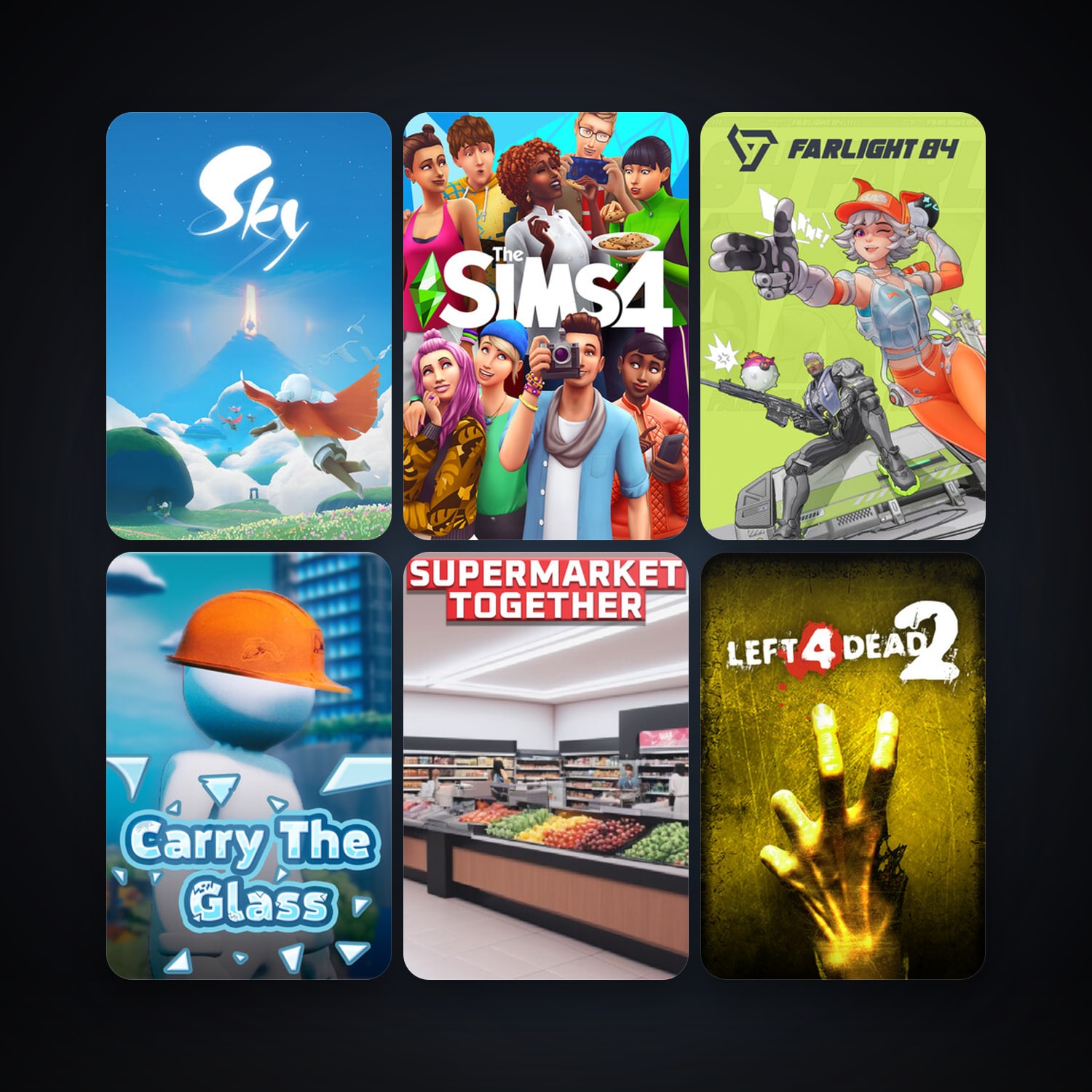 Steam account: Left 4 Dead + Left 4 Dead 2, 14 games, clean — HabibiAccounts
