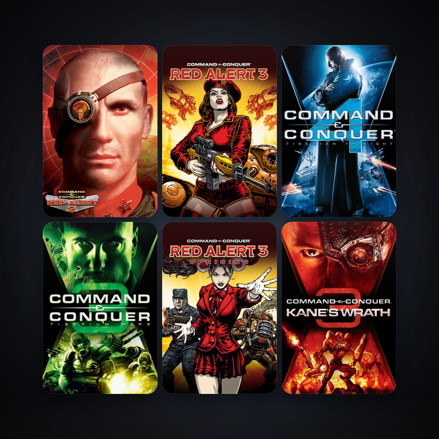 Steam account: Command & Conquer: Red Alert 3 + Command & Conquer 3: Tiberium Wars, 12 games, clean — HabibiAccounts