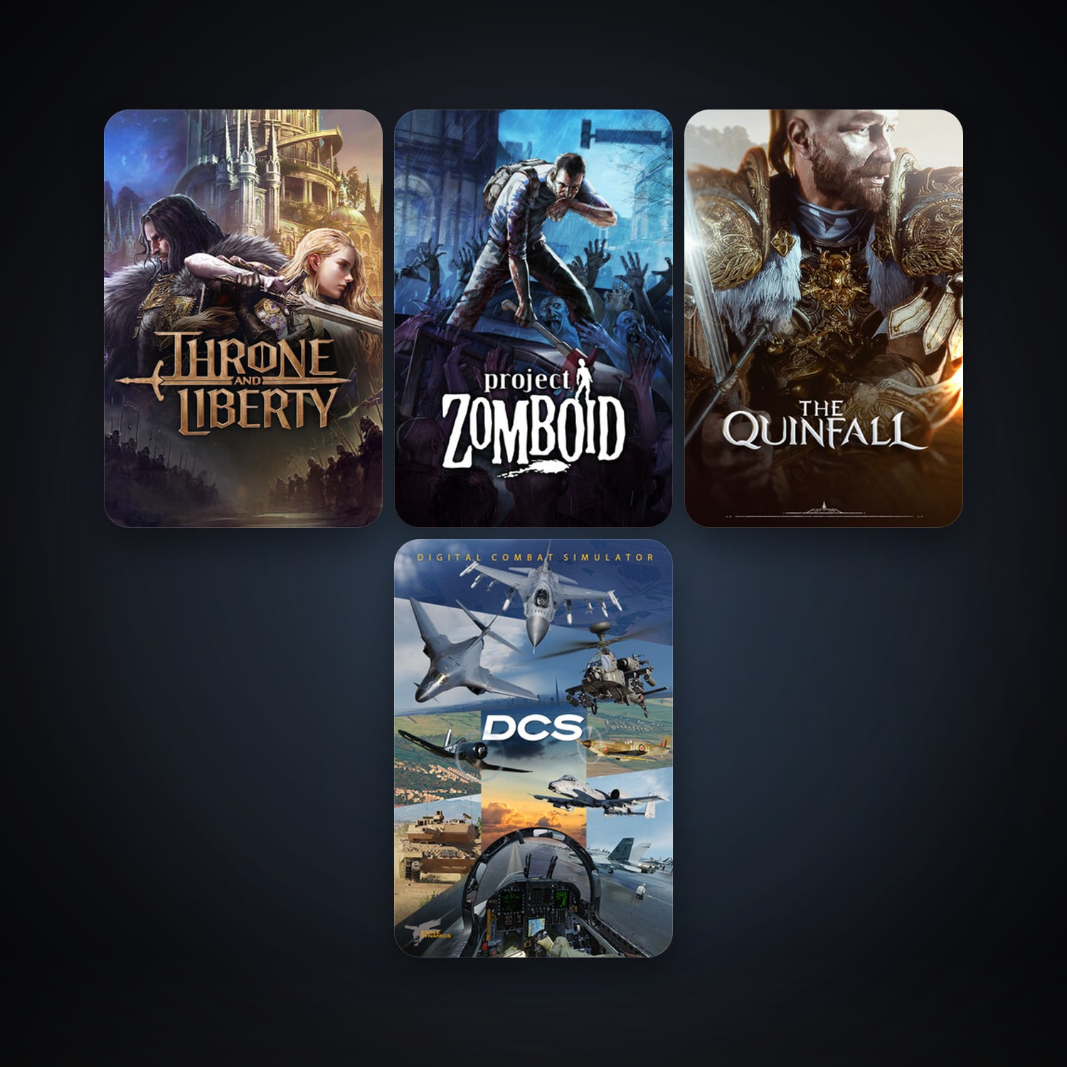 Steam account — Project Zomboid + DCS World Steam Edition, 6 games, clean — HabibiAccounts
