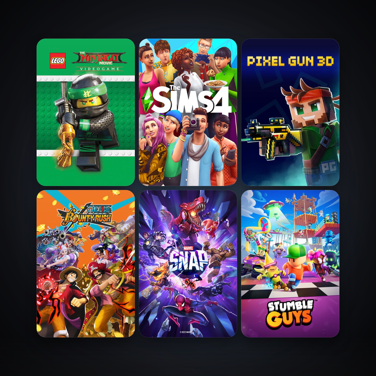 The LEGO NINJAGO Movie Video Game + The Sims 4, 12 games, clean — HabibiAccounts