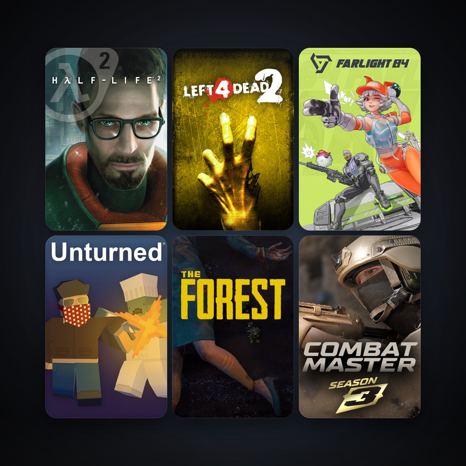 Half-Life 2 + Half-Life 2: Deathmatch, 30 games, clean — HabibiAccounts