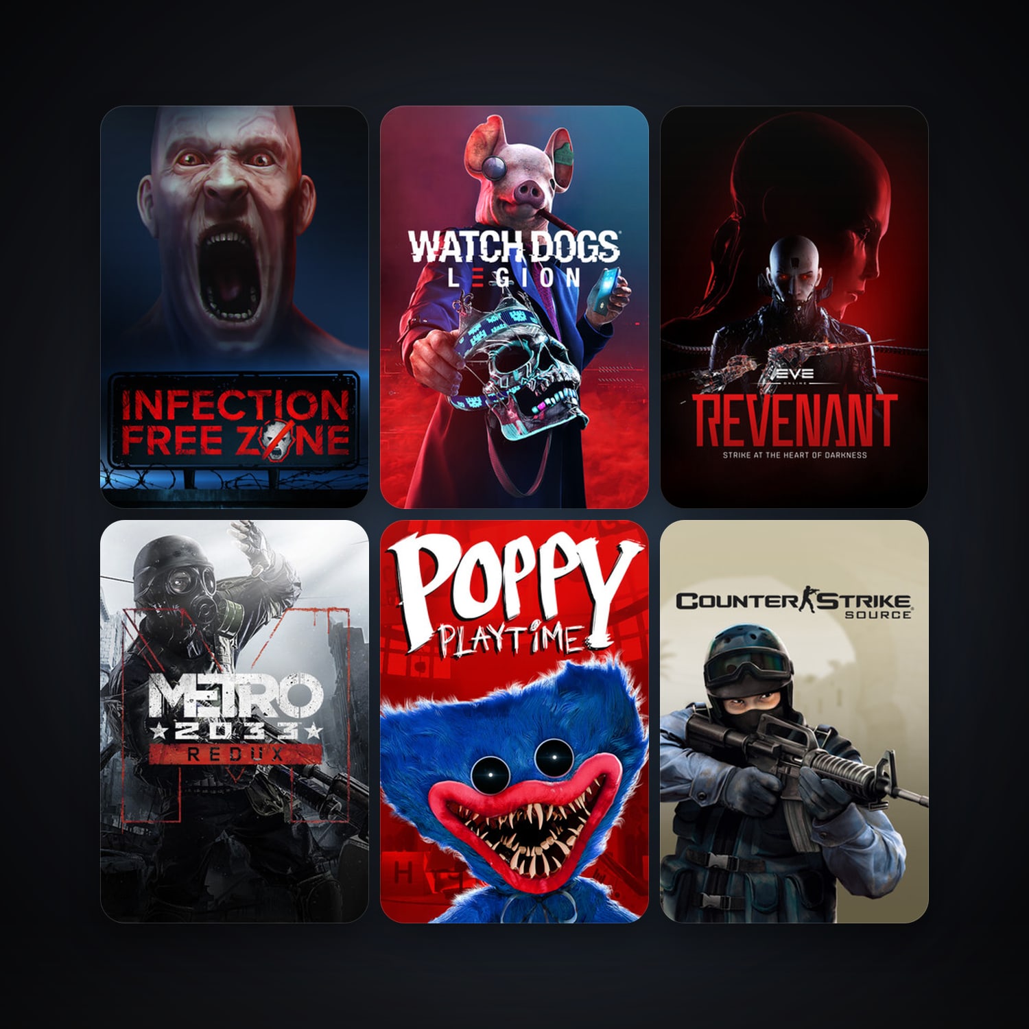 Counter-Strike: Source + Garry's Mod, 12 games, clean — HabibiAccounts