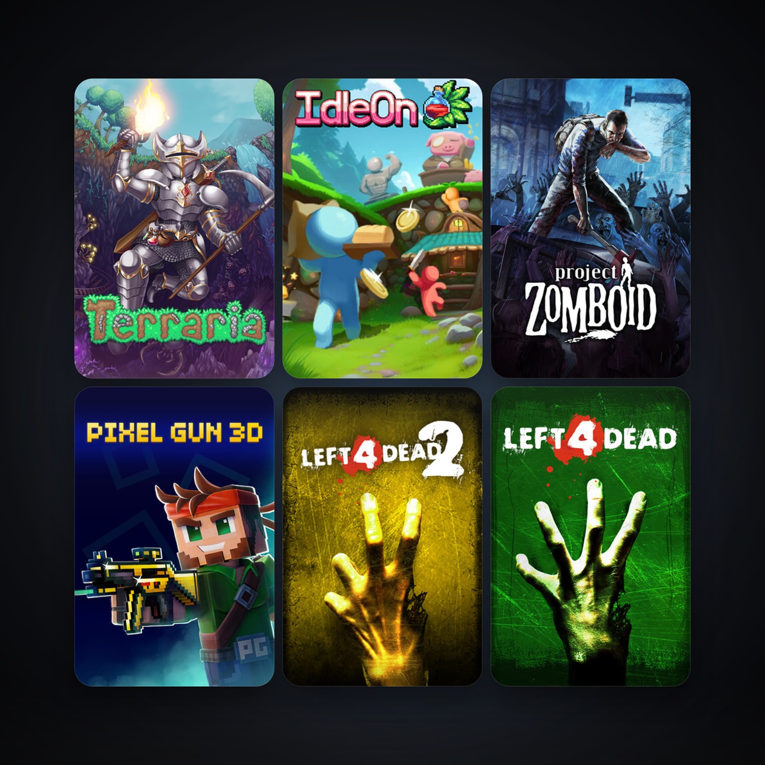 Steam account: Left 4 Dead + Left 4 Dead 2, 25 games, clean — HabibiAccounts