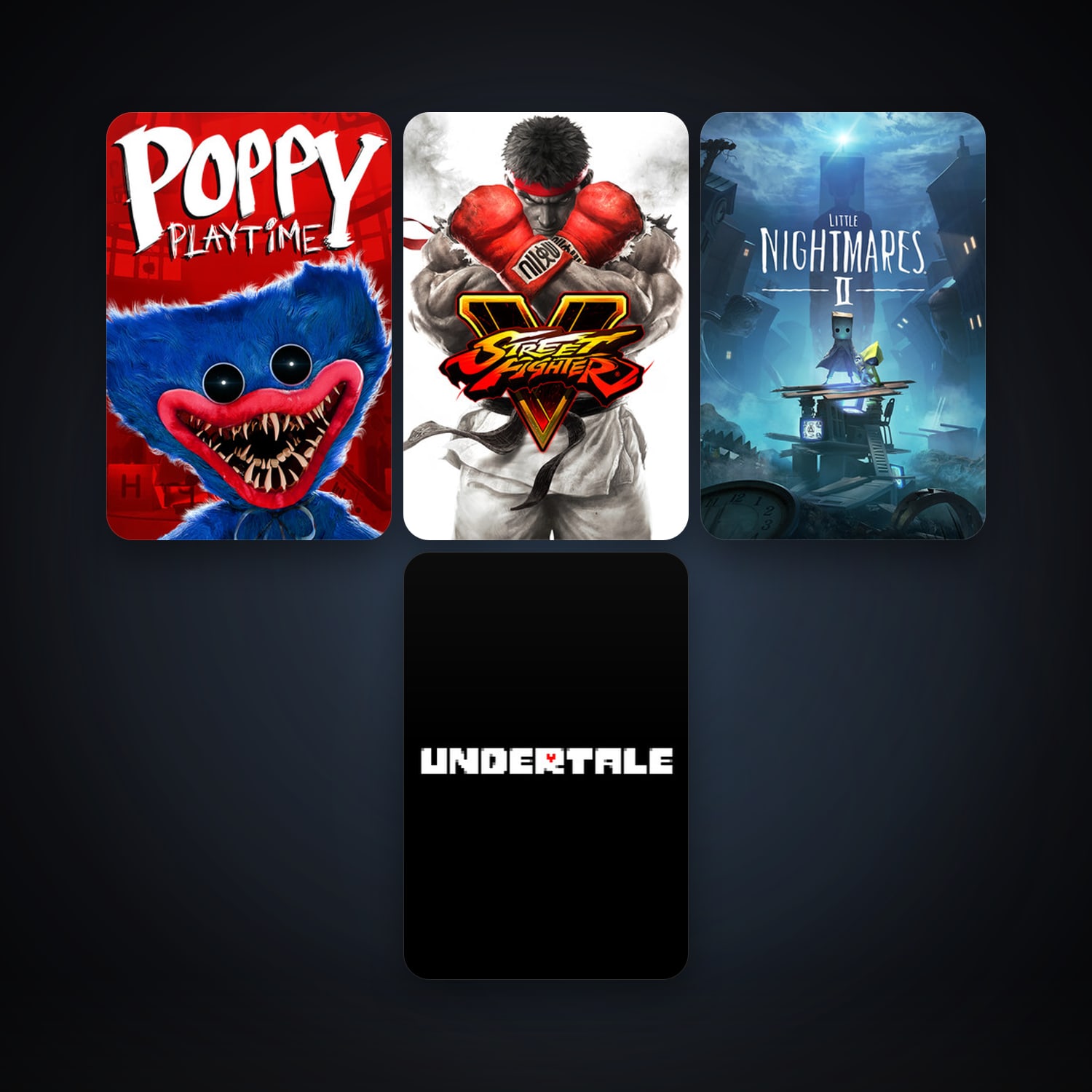 Steam account: Street Fighter V + Undertale, 9 games, clean — HabibiAccounts