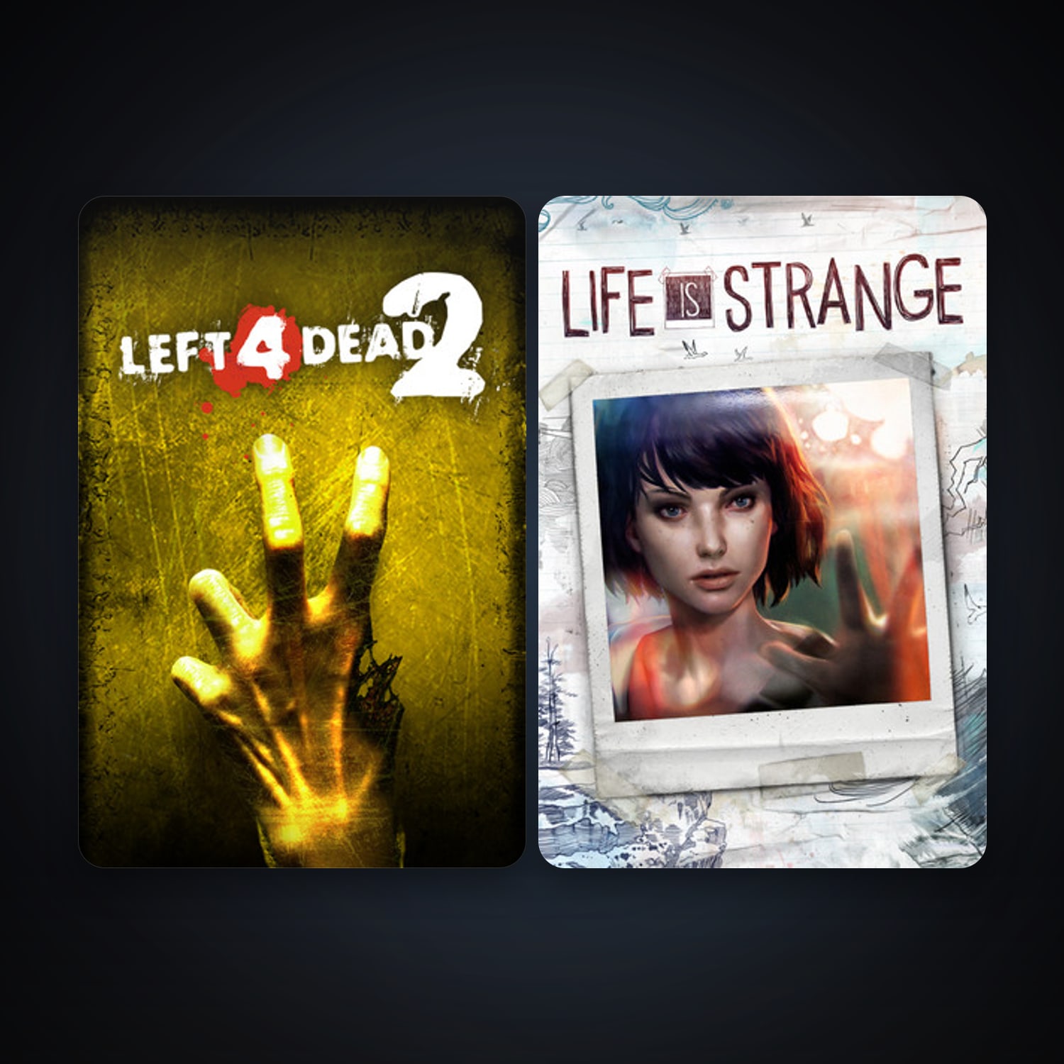 Left 4 Dead 2 + Life is Strange - Episode 1, 5 games, clean — HabibiAccounts