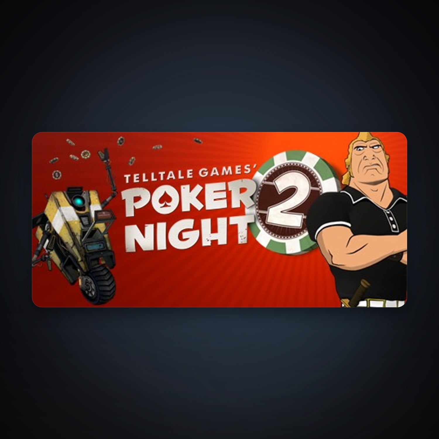 Poker Night 2, 1 games, clean — HabibiAccounts