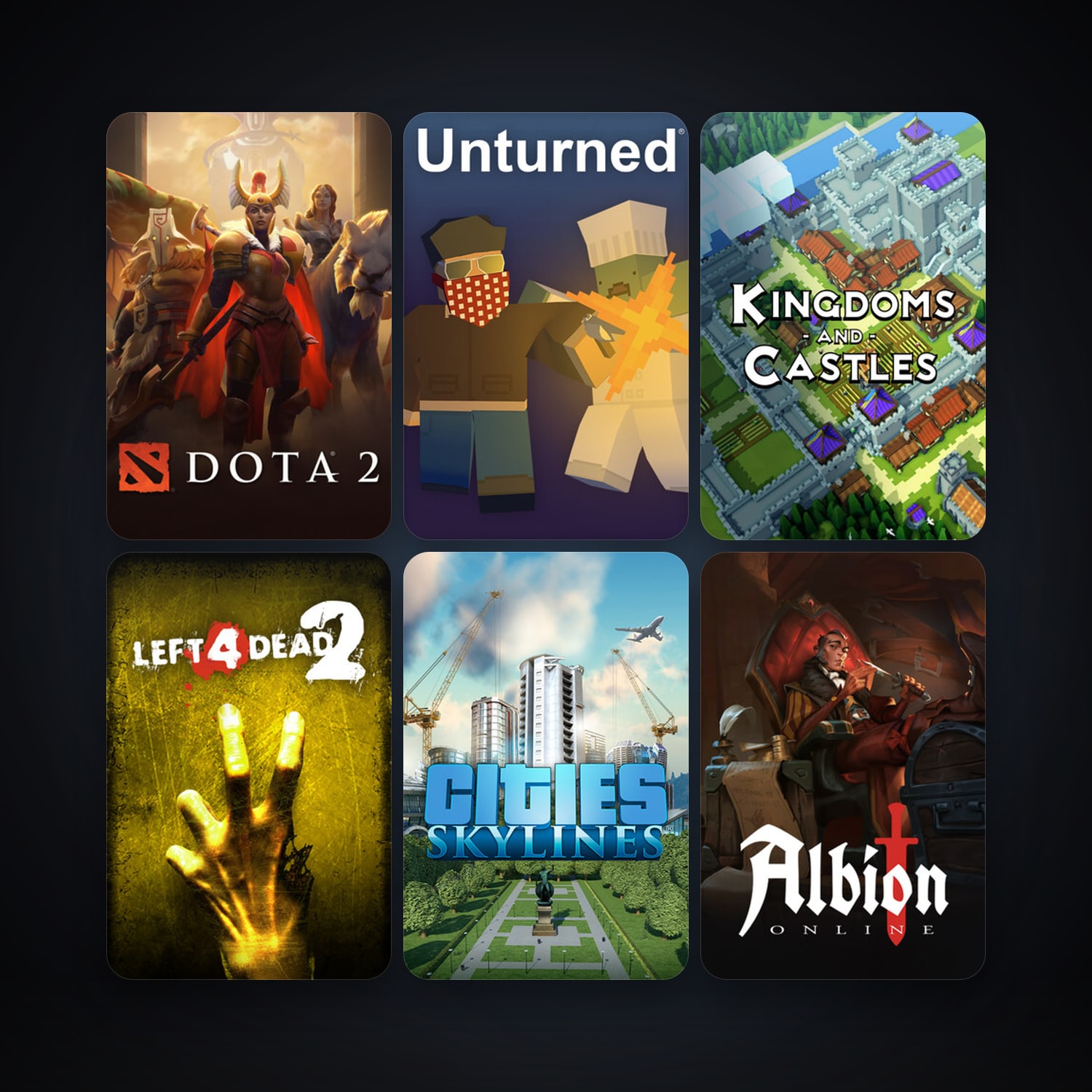 هالحساب ستيم فلين، Left 4 Dead 2 وDota 2، 21 لعبة، صامد واضح — HabibiAccounts