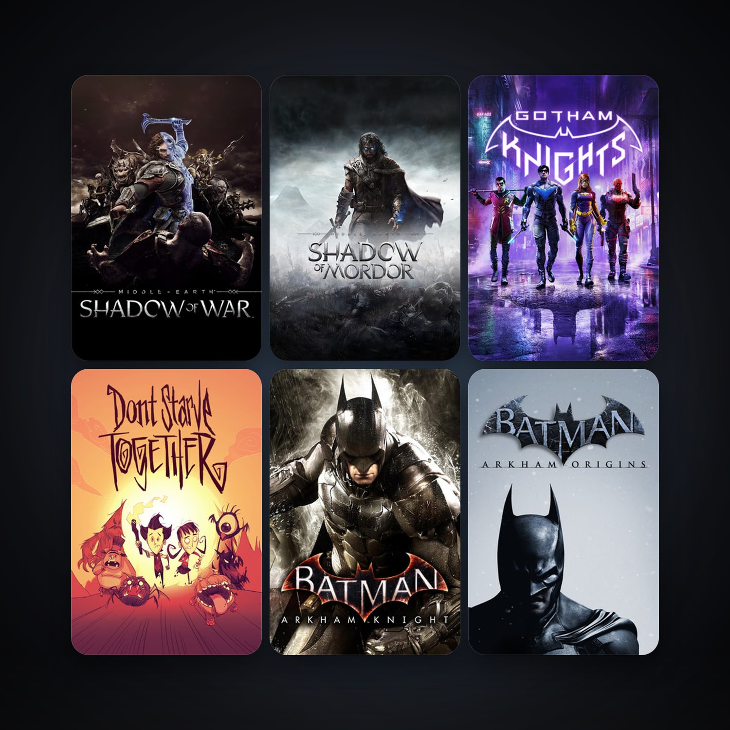 Ultra Street Fighter IV + Batman: Arkham City - Game of the Year Edition, 57 games, clean — HabibiAccounts