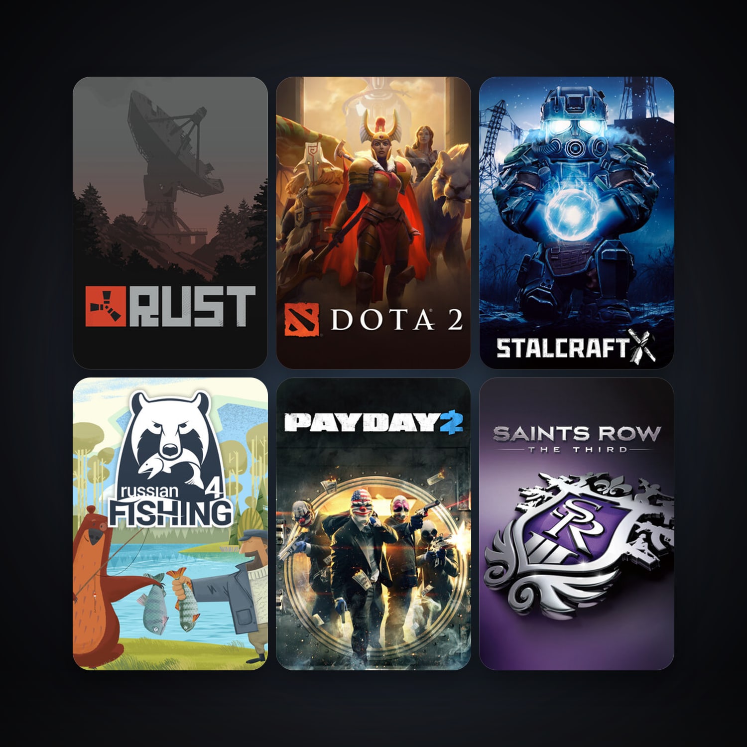 Dota 2 + Saints Row: The Third, 56 games, Steam 11, clean — HabibiAccounts