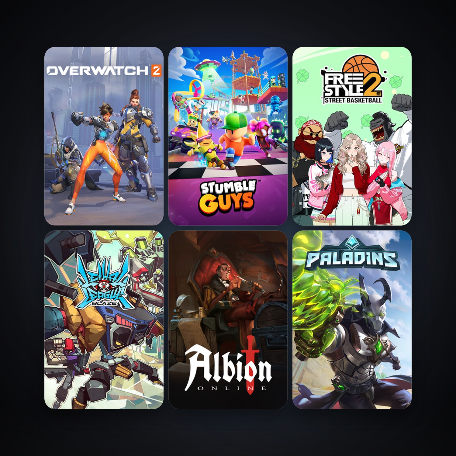 Overwatch 2 & Stumble Guys | 10 Games | Clean — HabibiAccounts