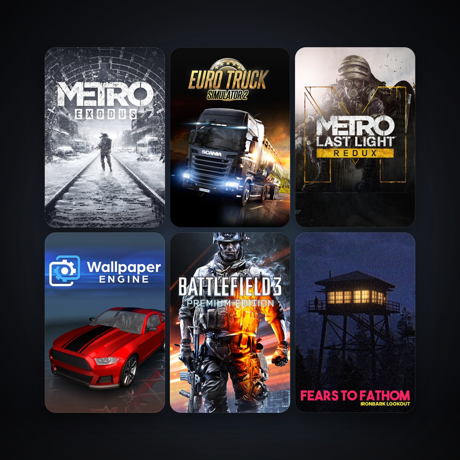 Free CS2 (No Prime) + Euro Truck Simulator 2, 25 games, clean — HabibiAccounts
