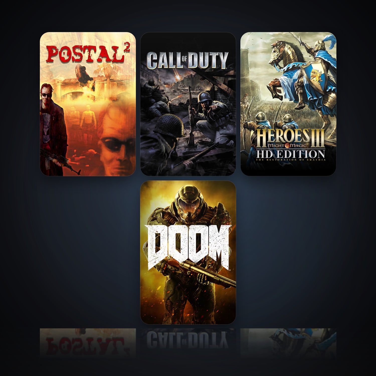 POSTAL 2 & Call of Duty (2003) | Clean — HabibiAccounts