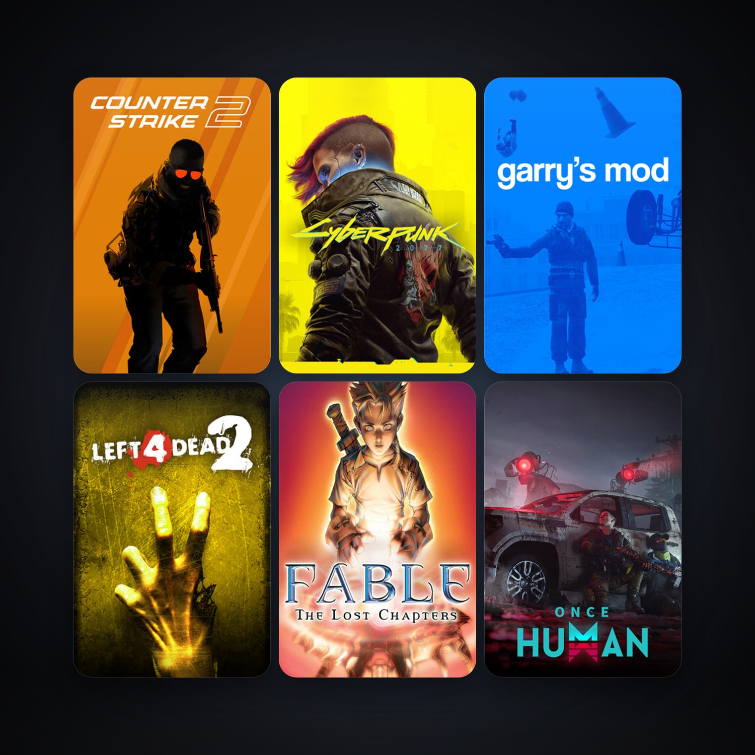 Left 4 Dead 2 + CS2 Prime, 15 games, clean — HabibiAccounts