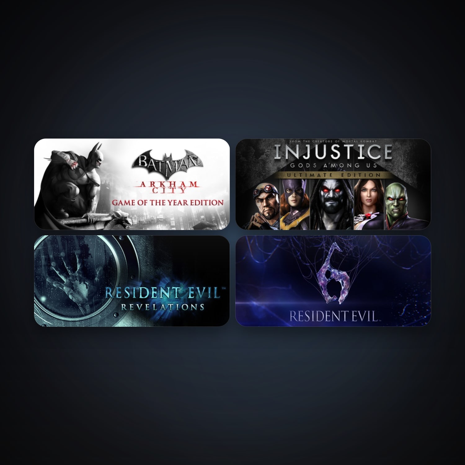 Hitman: Blood Money + Batman: Arkham City - Game of the Year Edition, 16 games, clean — HabibiAccounts