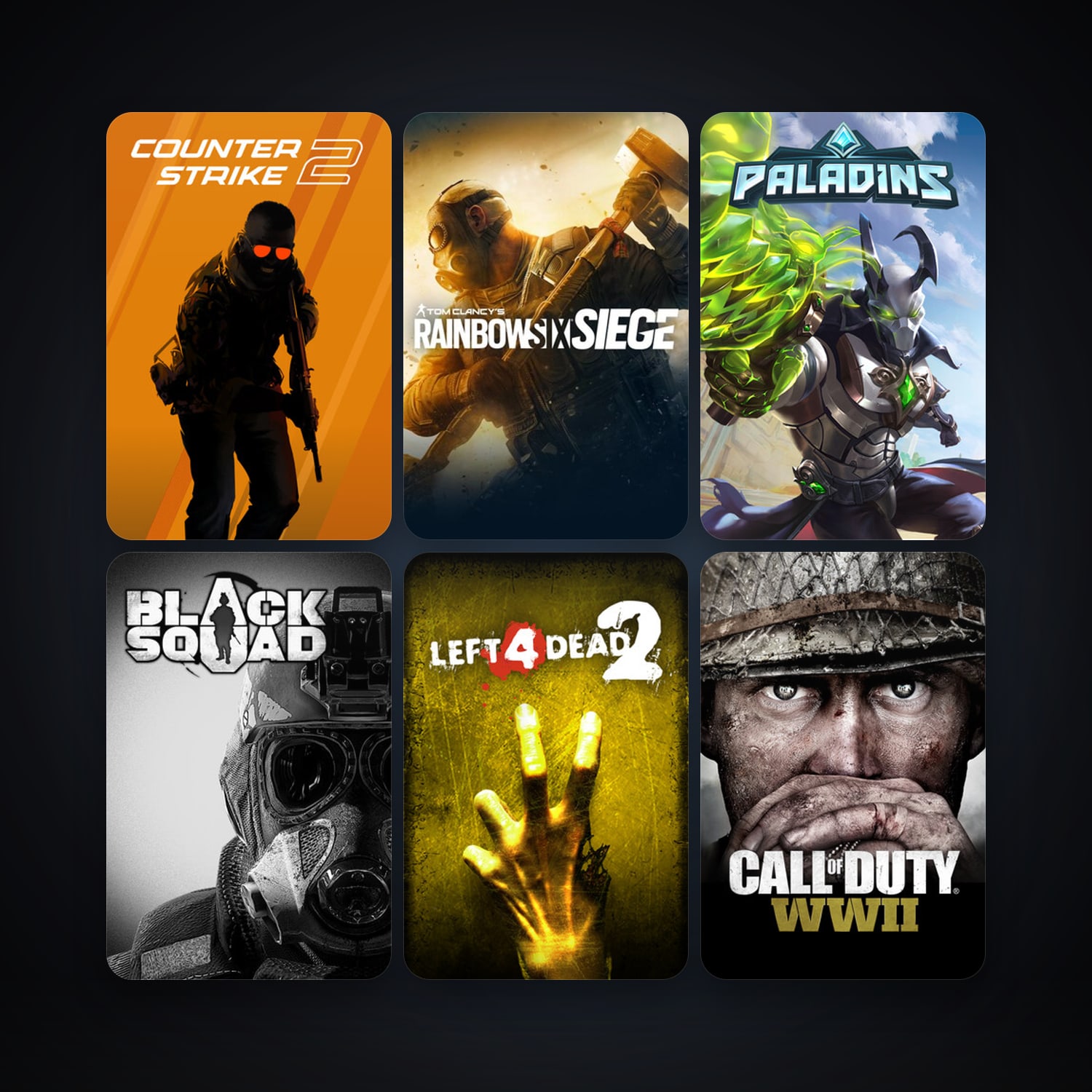Left 4 Dead 2 + CS2 Prime, 11 games, clean — HabibiAccounts