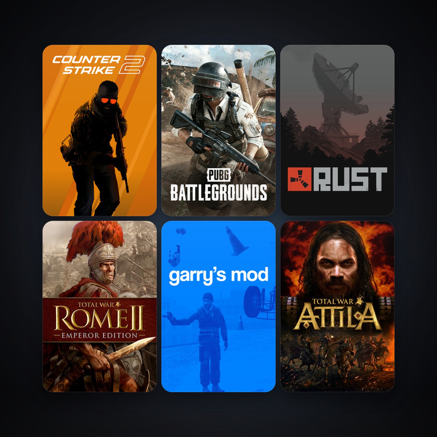 CS2 Prime + Garry's Mod, 33 games, clean — HabibiAccounts