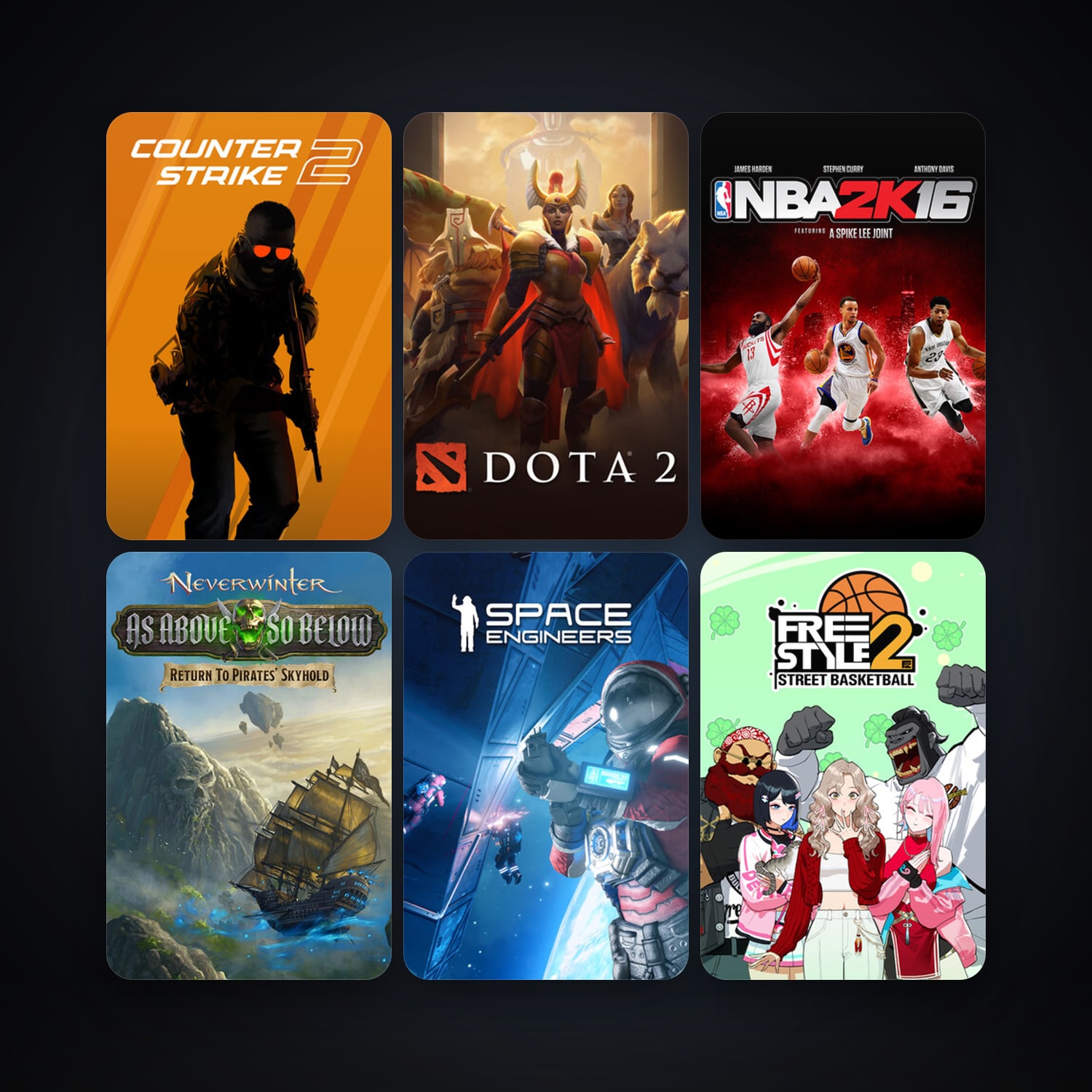 Dota 2 + CS2 Prime, 14 games, Steam 12, clean — HabibiAccounts