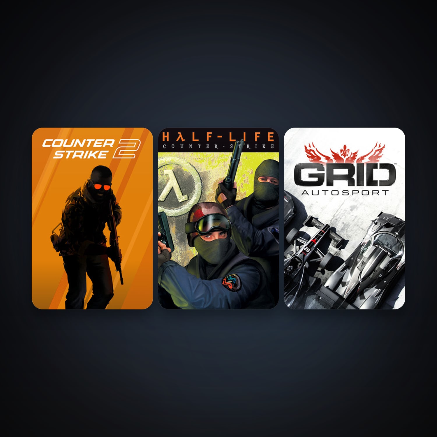 Counter-Strike + CS2 Prime, 7 games, Steam 10, clean — HabibiAccounts