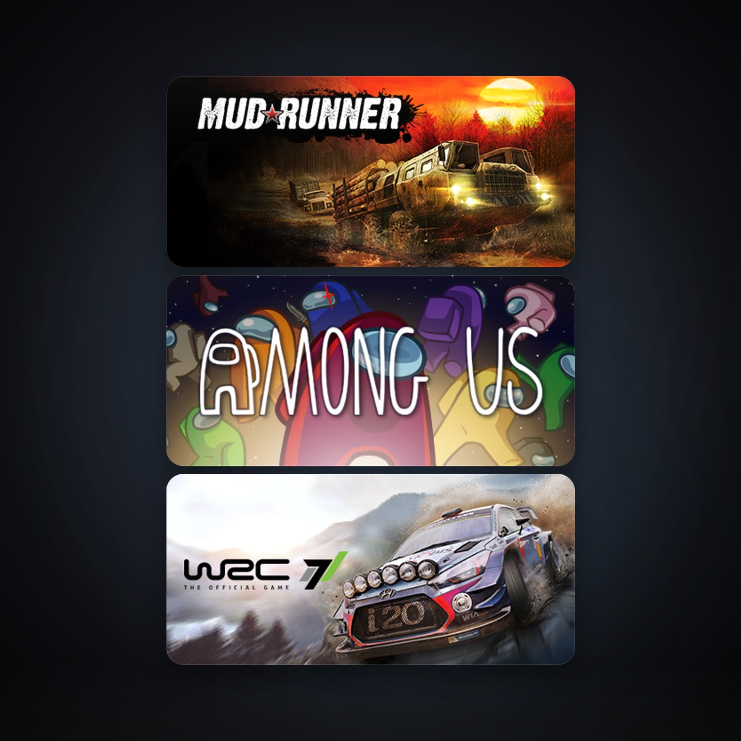 Spintires: MudRunner & Among Us | Clean — HabibiAccounts