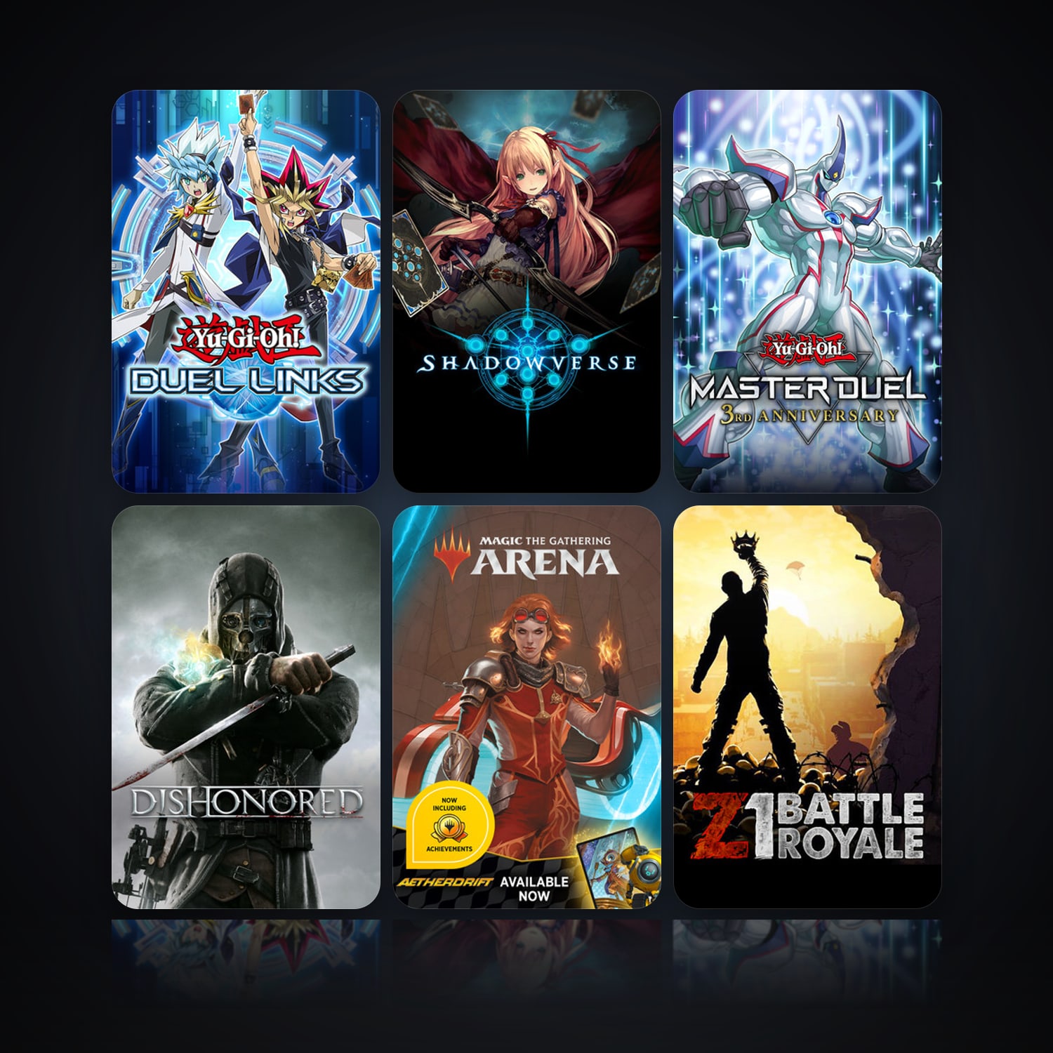 Yu-Gi-Oh! Duel Links & Shadowverse | 15 Games | Clean — HabibiAccounts