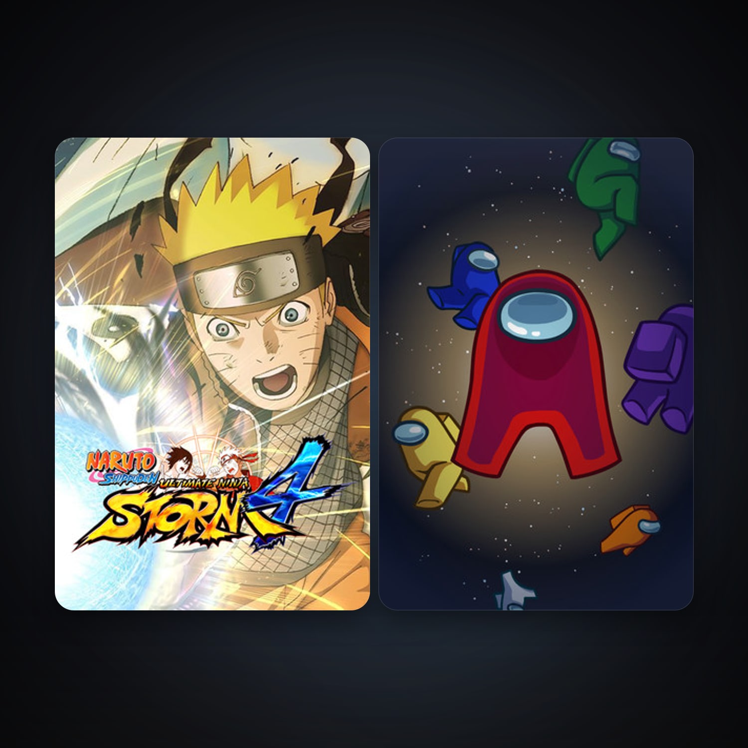 NARUTO SHIPPUDEN: Ultimate Ninja STORM 4 & Among Us | Clean — HabibiAccounts