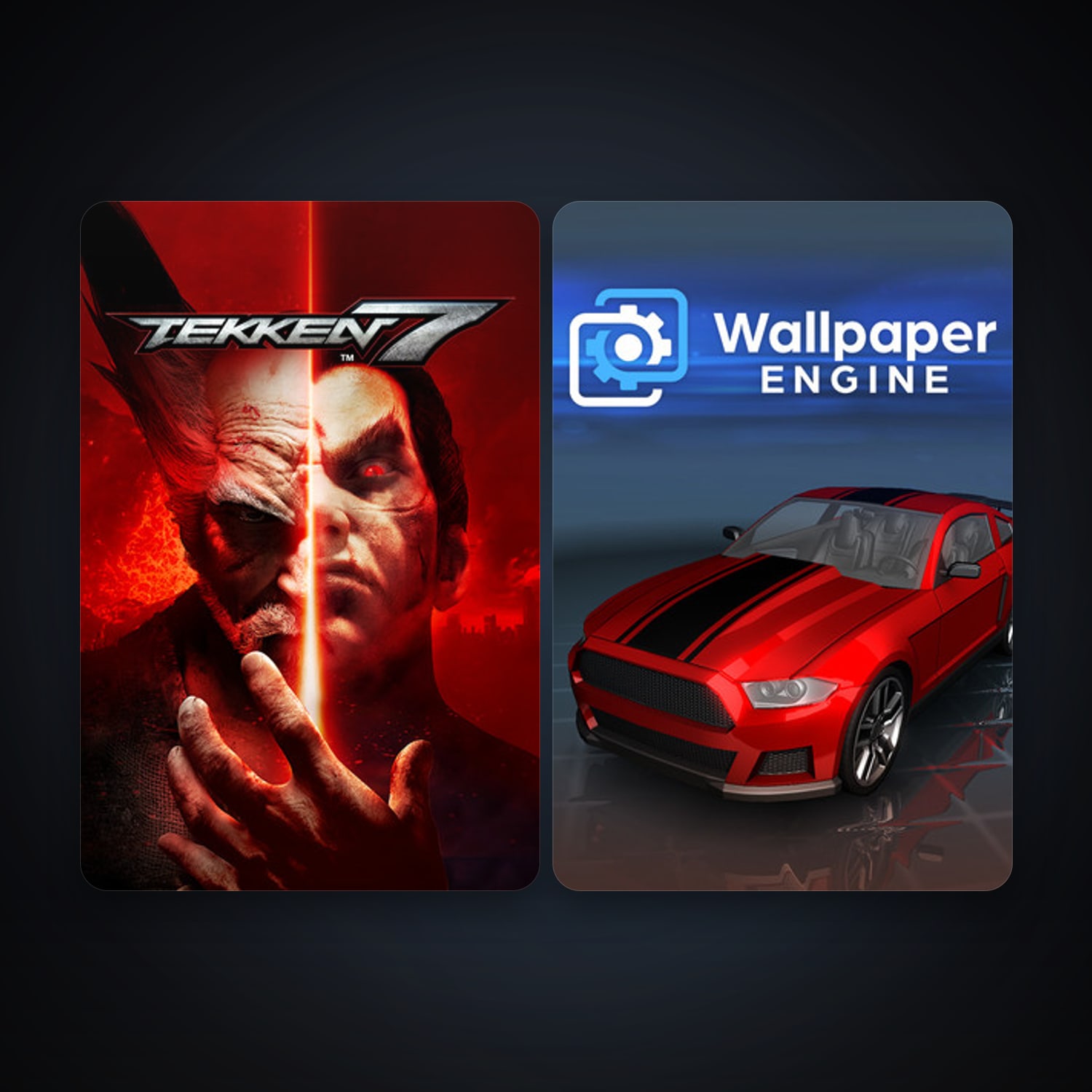 TEKKEN 7 + Wallpaper Engine, 4 games, clean — HabibiAccounts