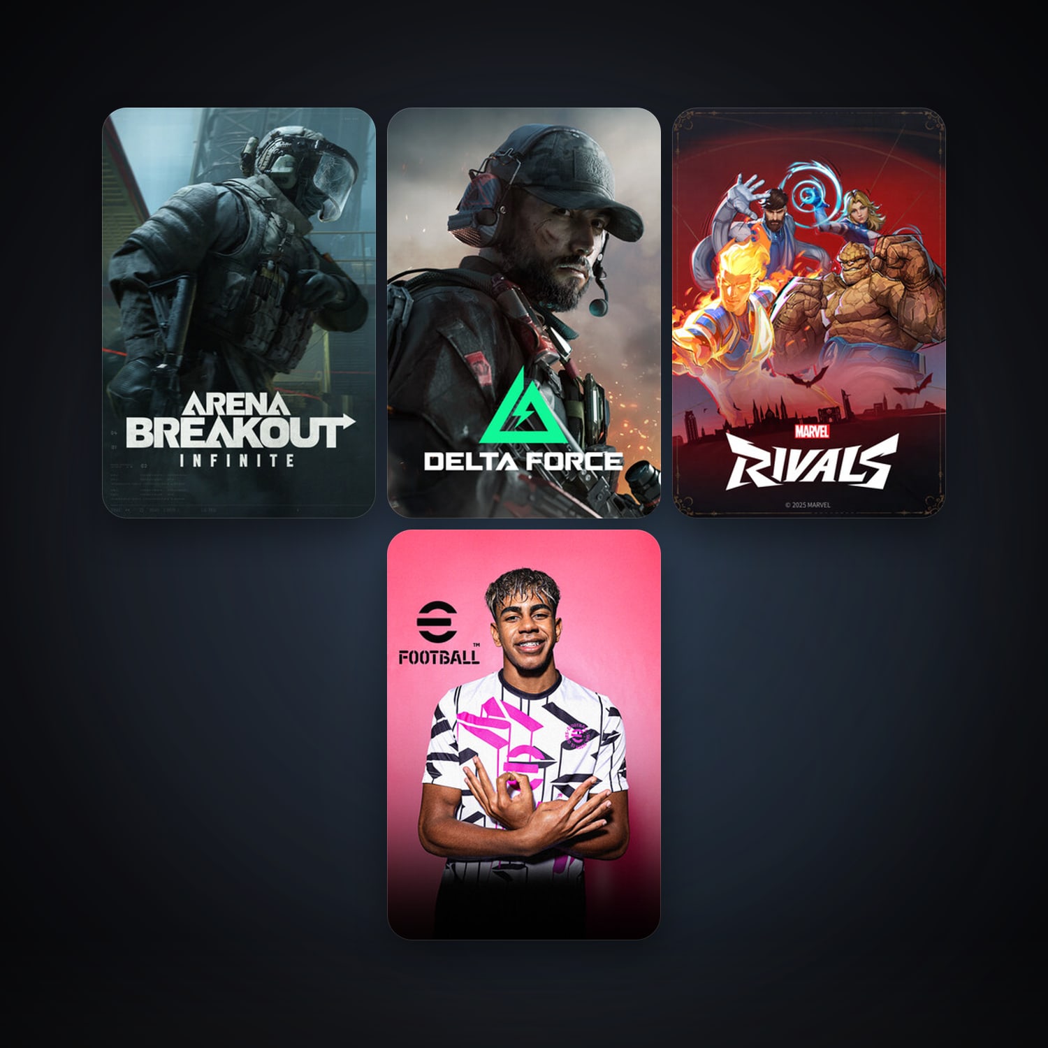 House Flipper + eFootball 2024, 8 games, clean — HabibiAccounts
