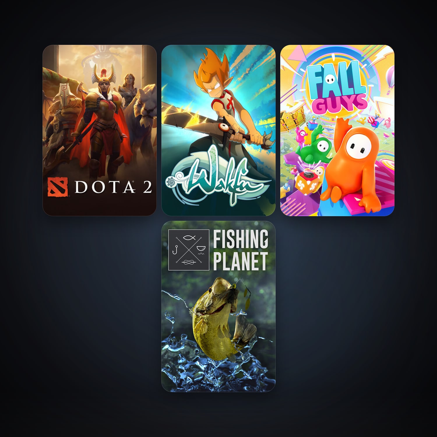Steam account: Dota 2 + WAKFU, 4 games, clean — HabibiAccounts