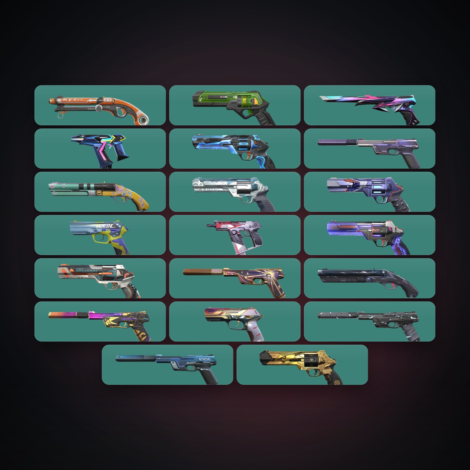 LA Gold 1 locker — 20 skins, lvl 297 — HabibiAccounts