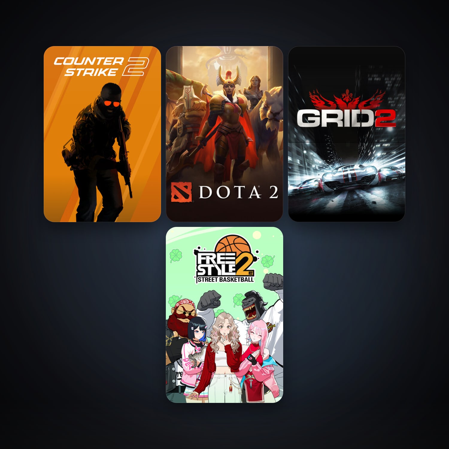 Dota 2 + CS2 Prime, 7 games, clean — HabibiAccounts