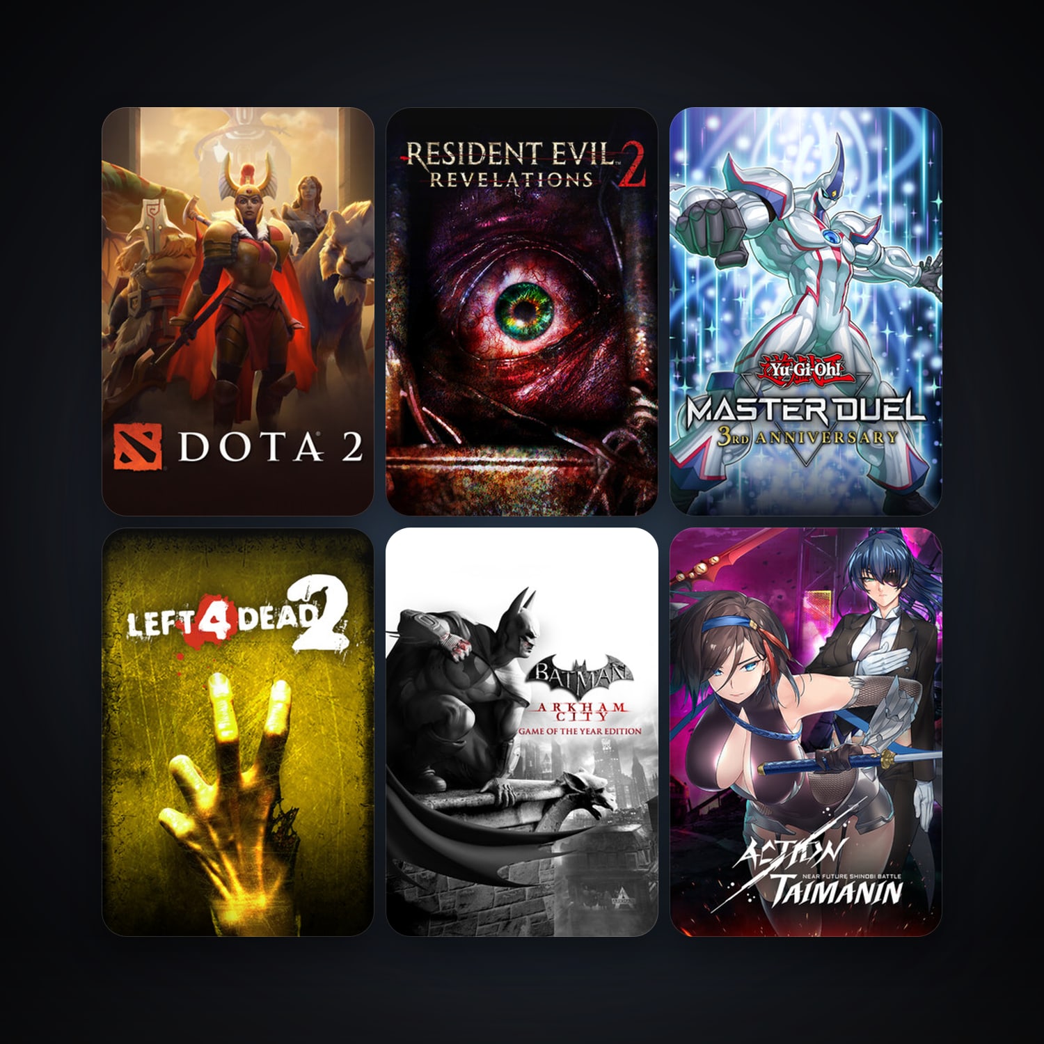 Half-Life + Left 4 Dead 2, 41 games, clean — HabibiAccounts