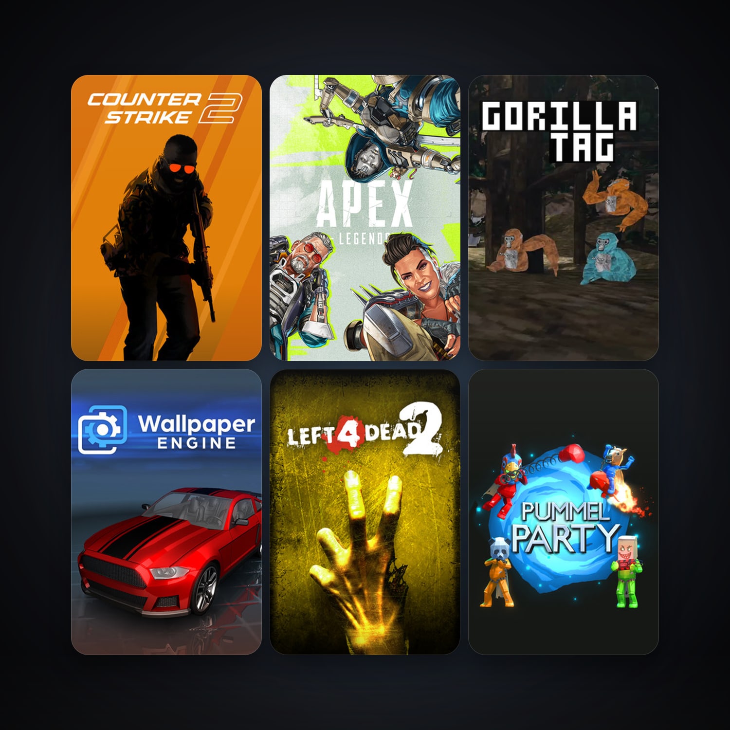 Left 4 Dead 2 + CS2 Prime, 10 games, clean — HabibiAccounts