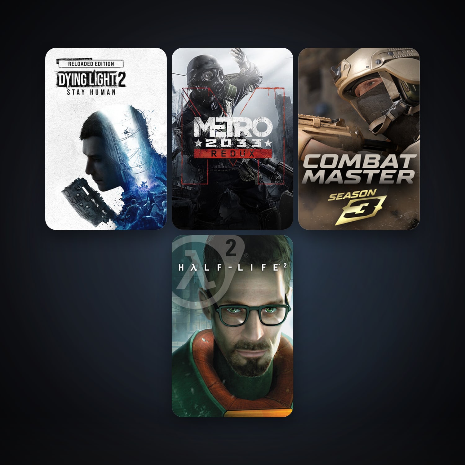 Half-Life 2 + Half-Life 2: Deathmatch, 14 games, clean — HabibiAccounts