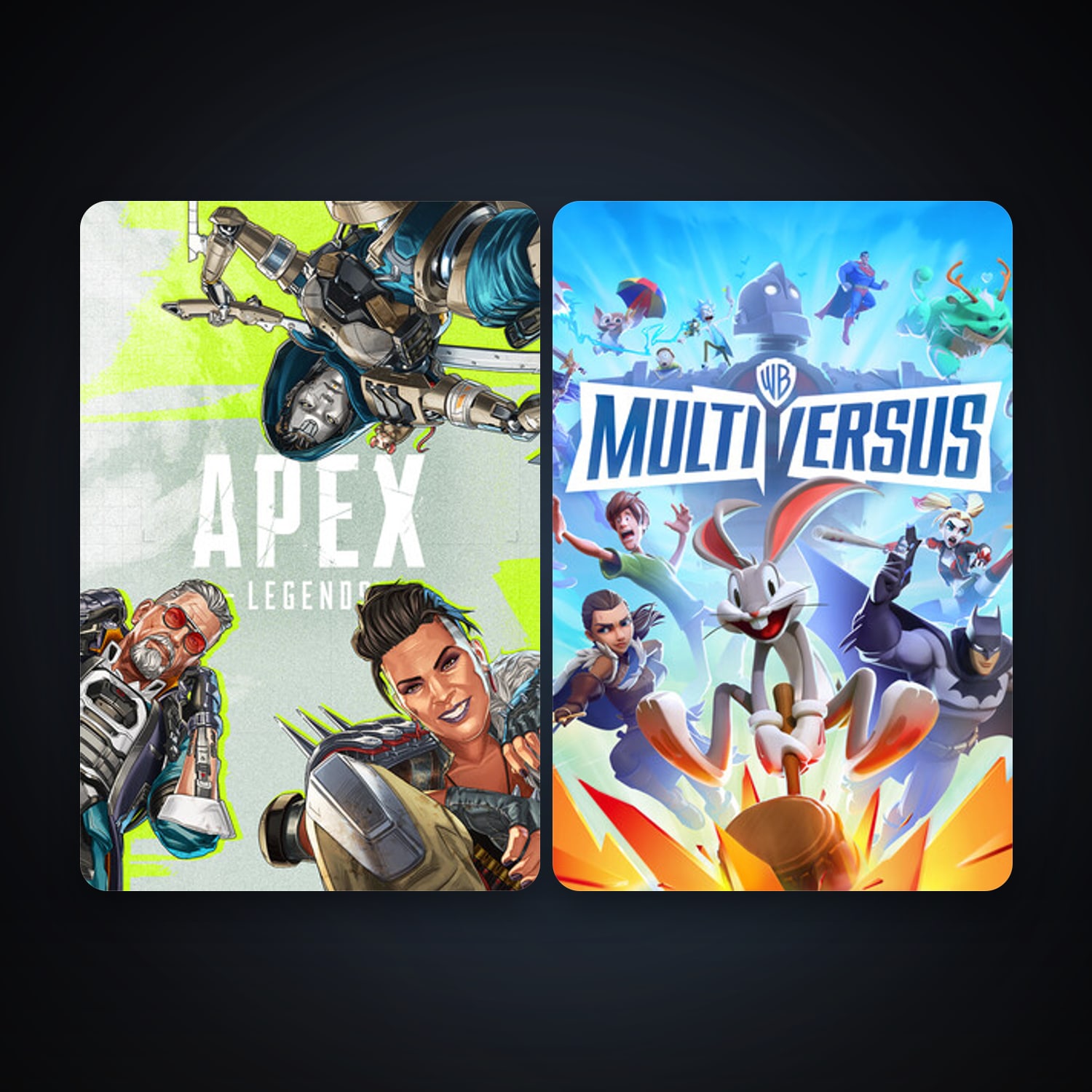 Apex Legends + MultiVersus, 4 games, clean — HabibiAccounts